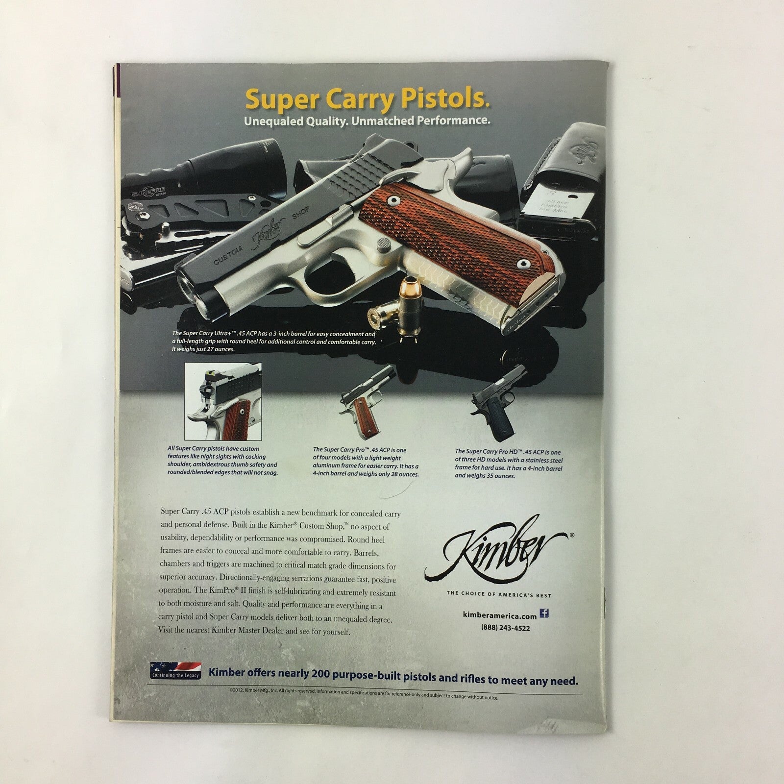 June  2014 Shooting Times Magazine Crimson Trace Lasers Rugers Red Label .22 LR