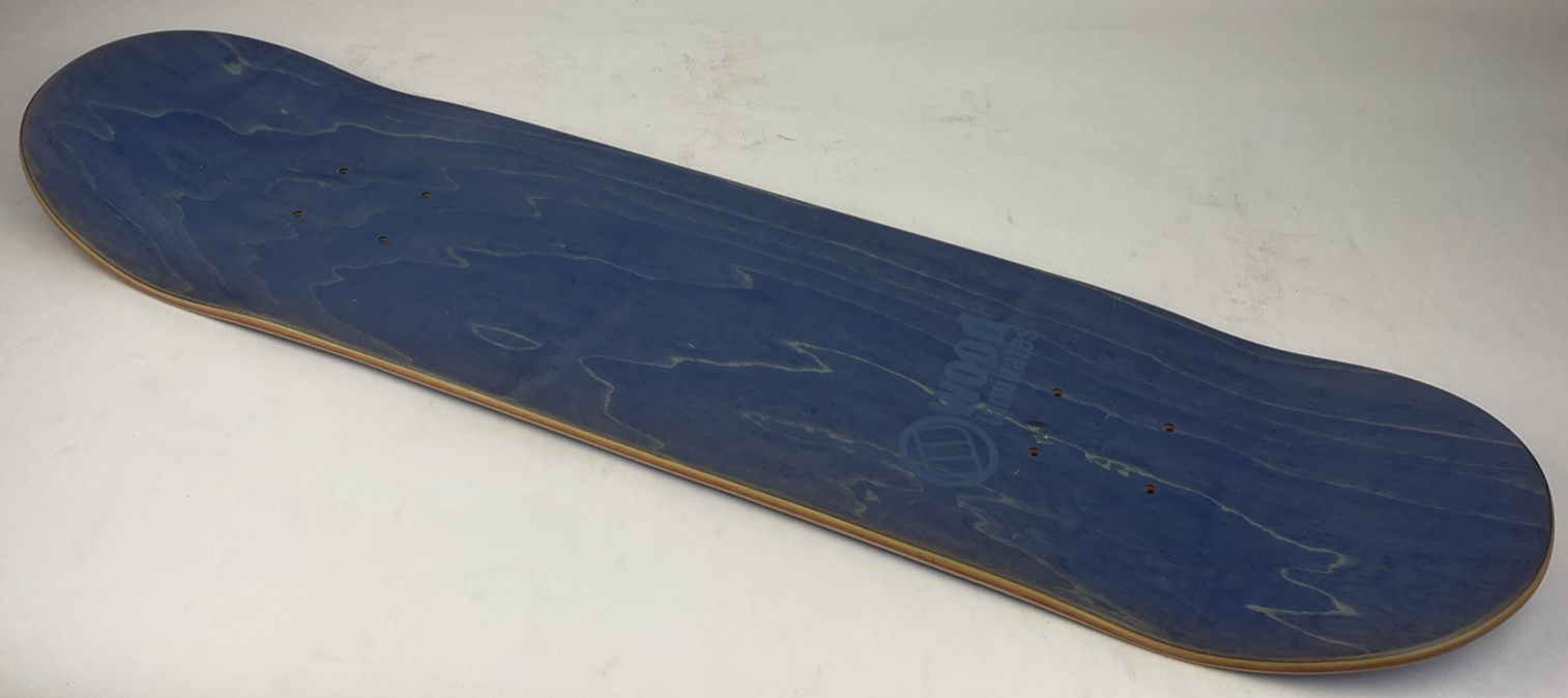 Woodchuck Wood Laminates Circa 1996 " Angry Trees " Skateboard Deck 8" x 31.5