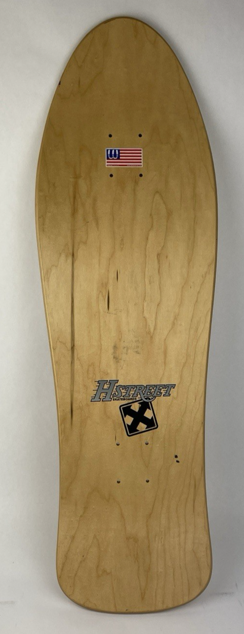 RON ALLEN Original RE-Issue Deck, H-Street Skateboards Made in the USA - Signed