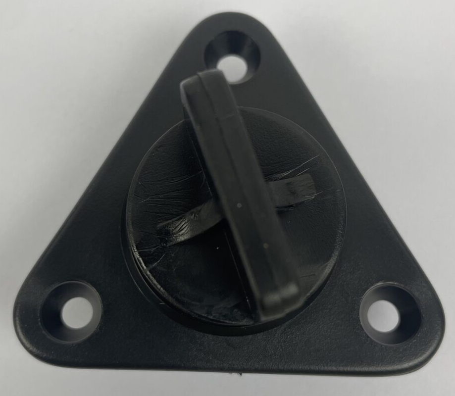 Wilcox - Crittenden North & Judd Marine Drain Plug 3/4" FLT ZITEL BLACK