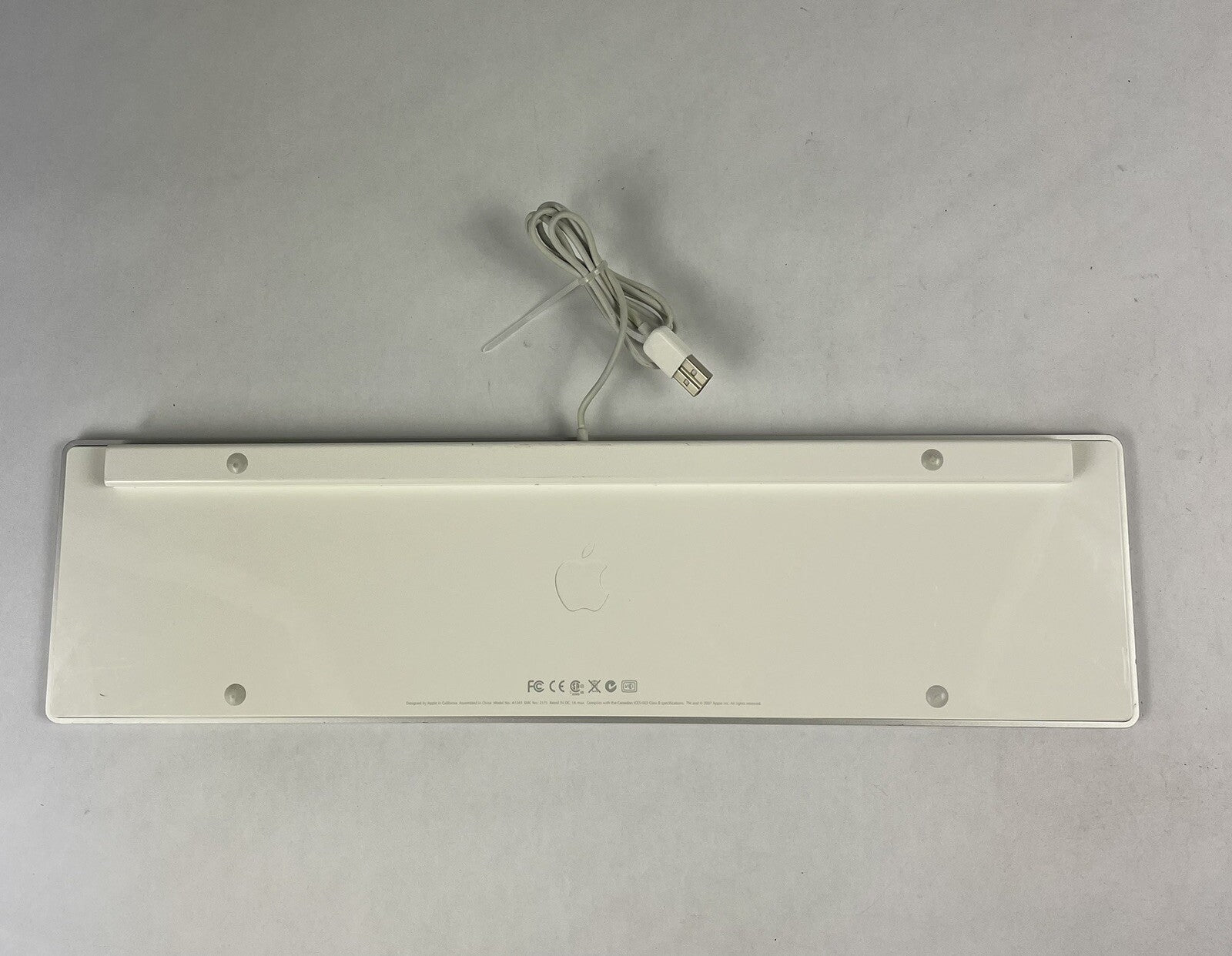 Genuine Apple Wired Aluminum USB Keyboard w/ Numeric Keypad MB110LL/A A1243