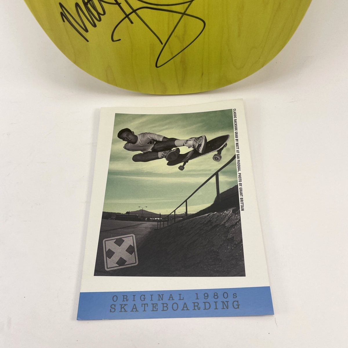 Matt Hensley H-Street Skateboards A Series Vista Pole Street Swinger Signed #30
