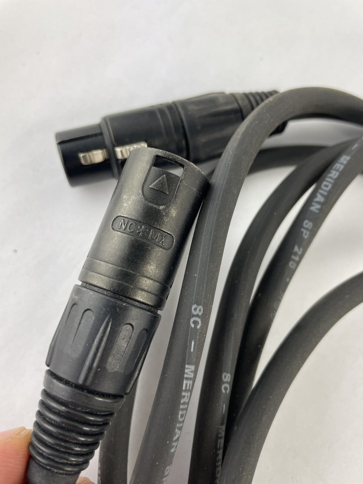 4 Pin DC Power Cable 10FT MeridianSP215 Neutrik FLEXIBLE XLR Lead Male Female