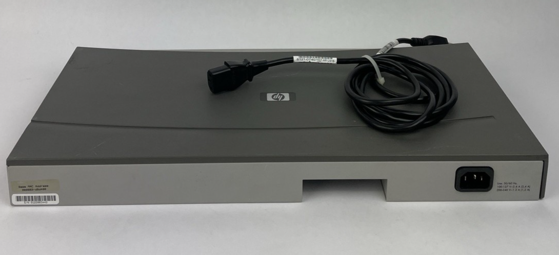 HP ProCurve 2524 24 Port 10/100 Switch 2 x Gigabit Stacking Transceivers J4813A