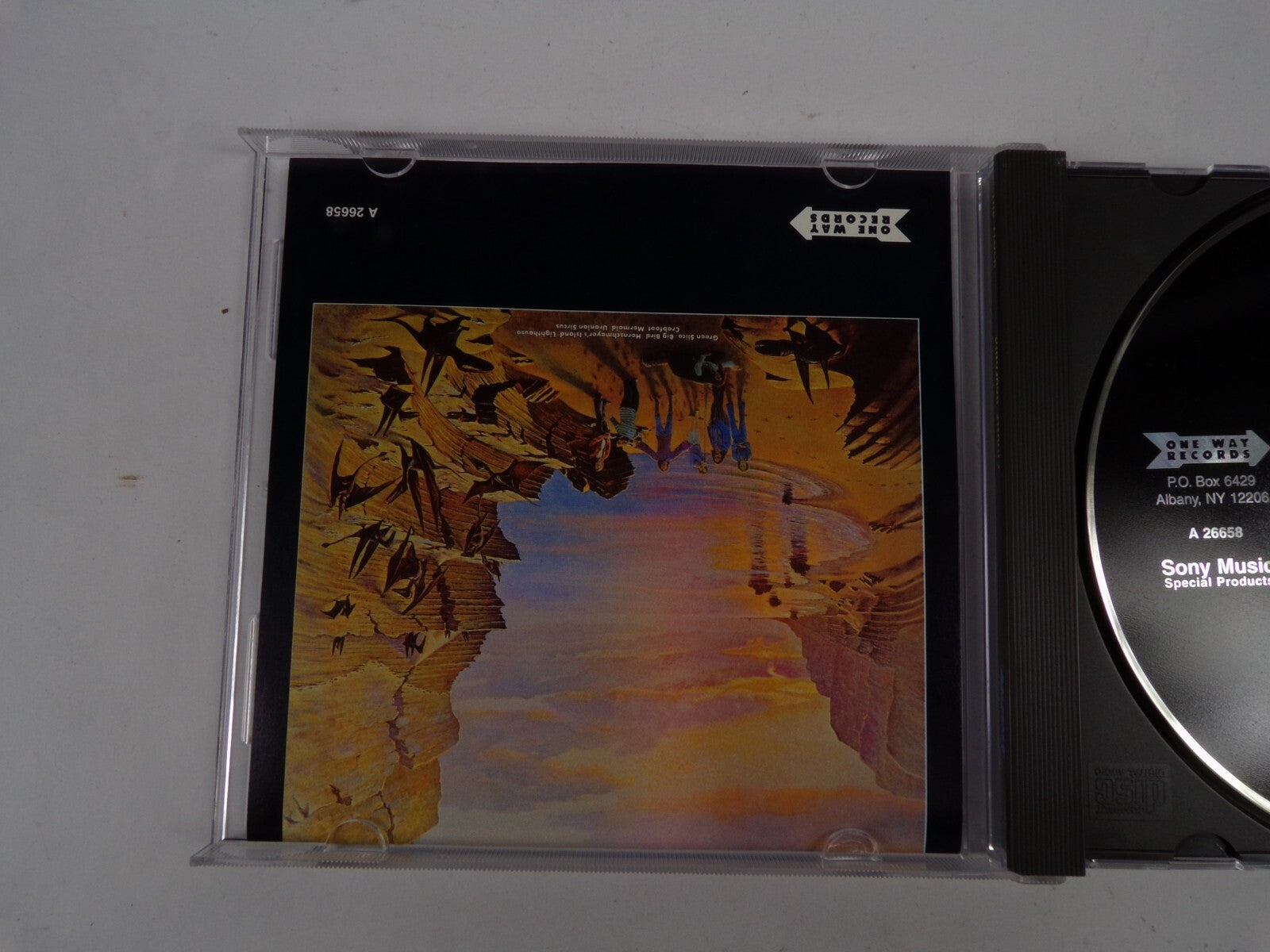 The Flock Dinosaur Swamps Green Slice Big Bird Lighthouse Crabfoot CD#39