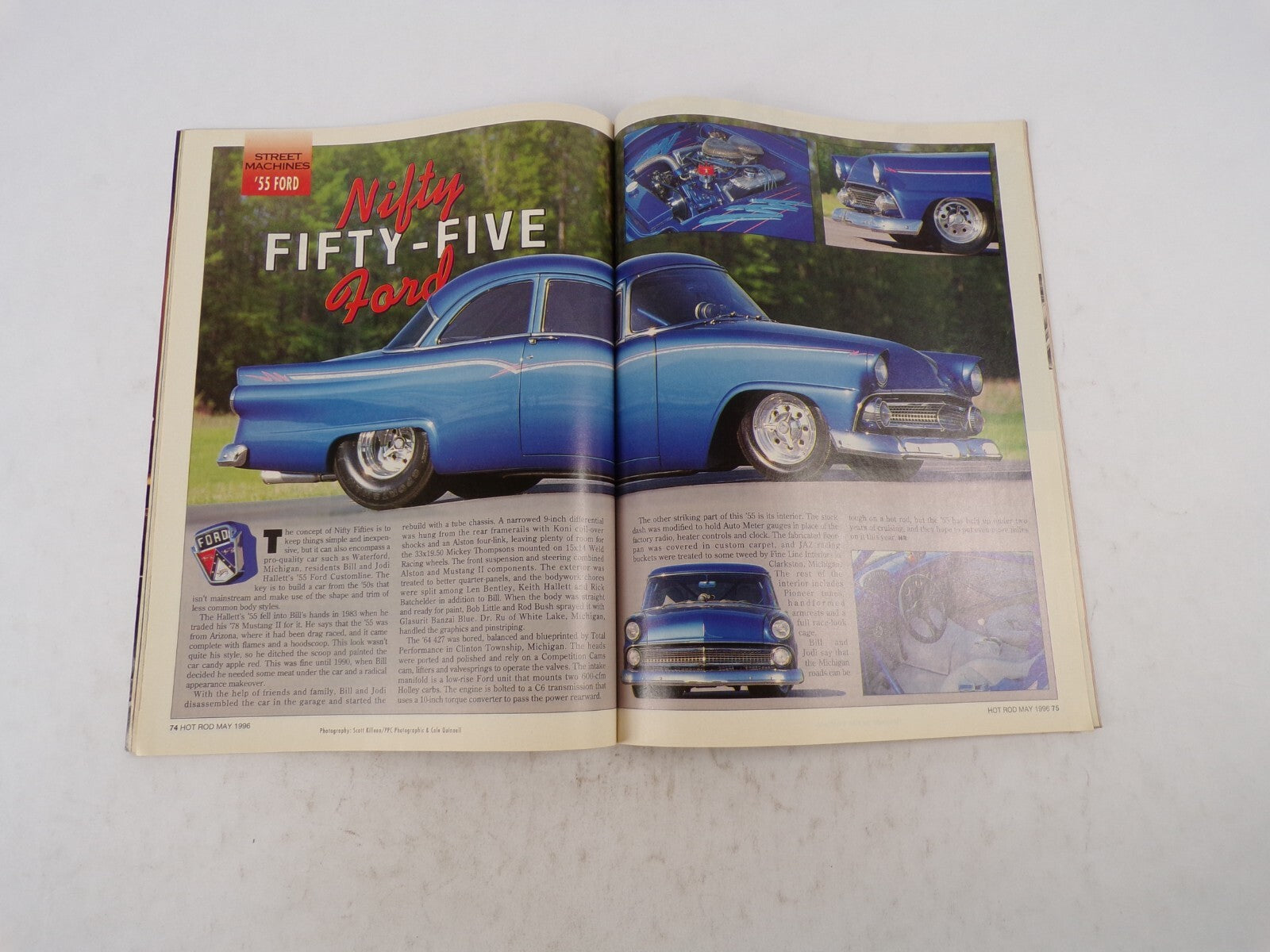 May 1996 Hot Rodding Magazine America's Most Beautiful Roadster With Boyd's Tip