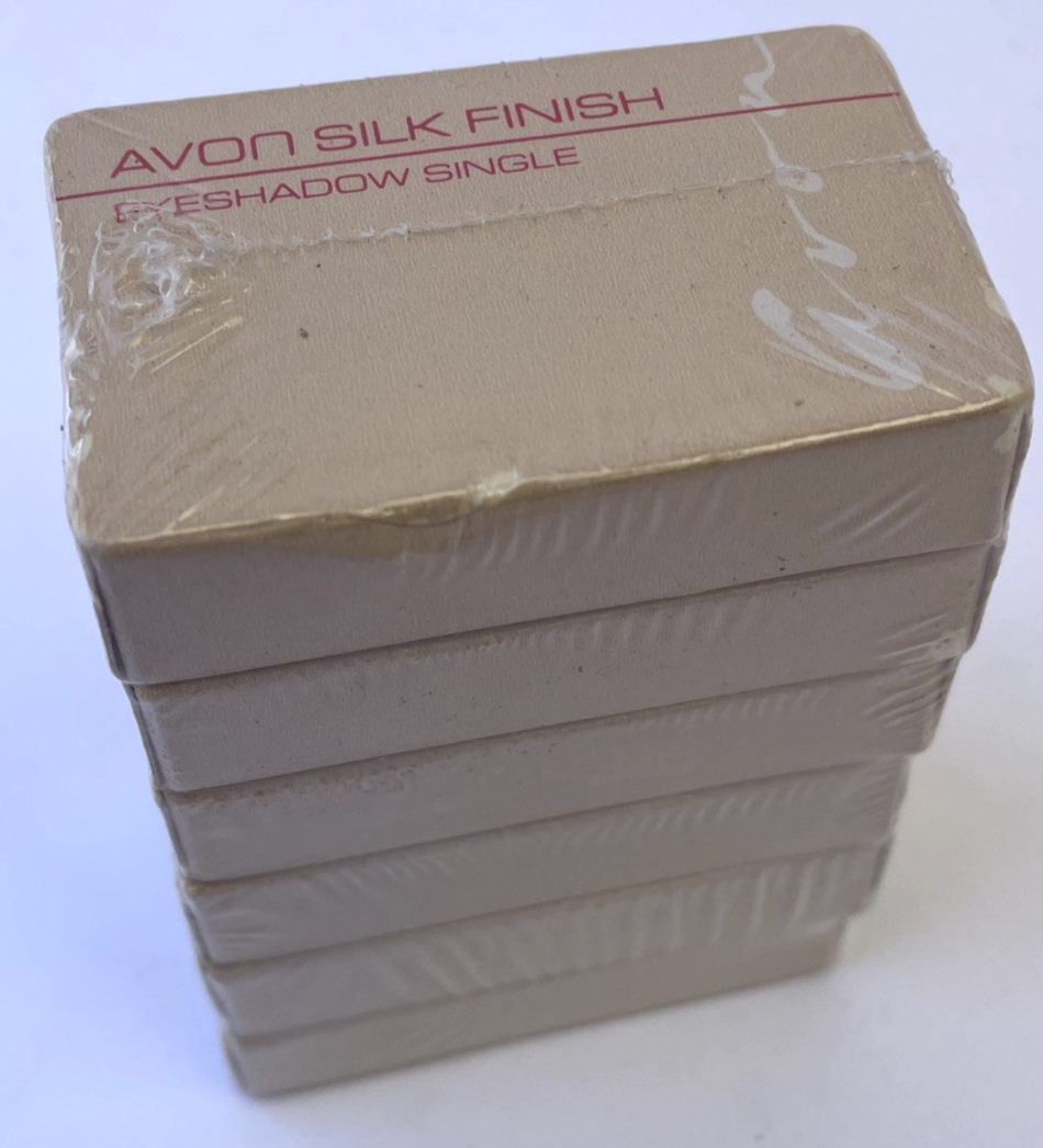 Lot of 5 x Vintage Avon Silk Finish Eyeshadow Singles .05 Oz LOOK