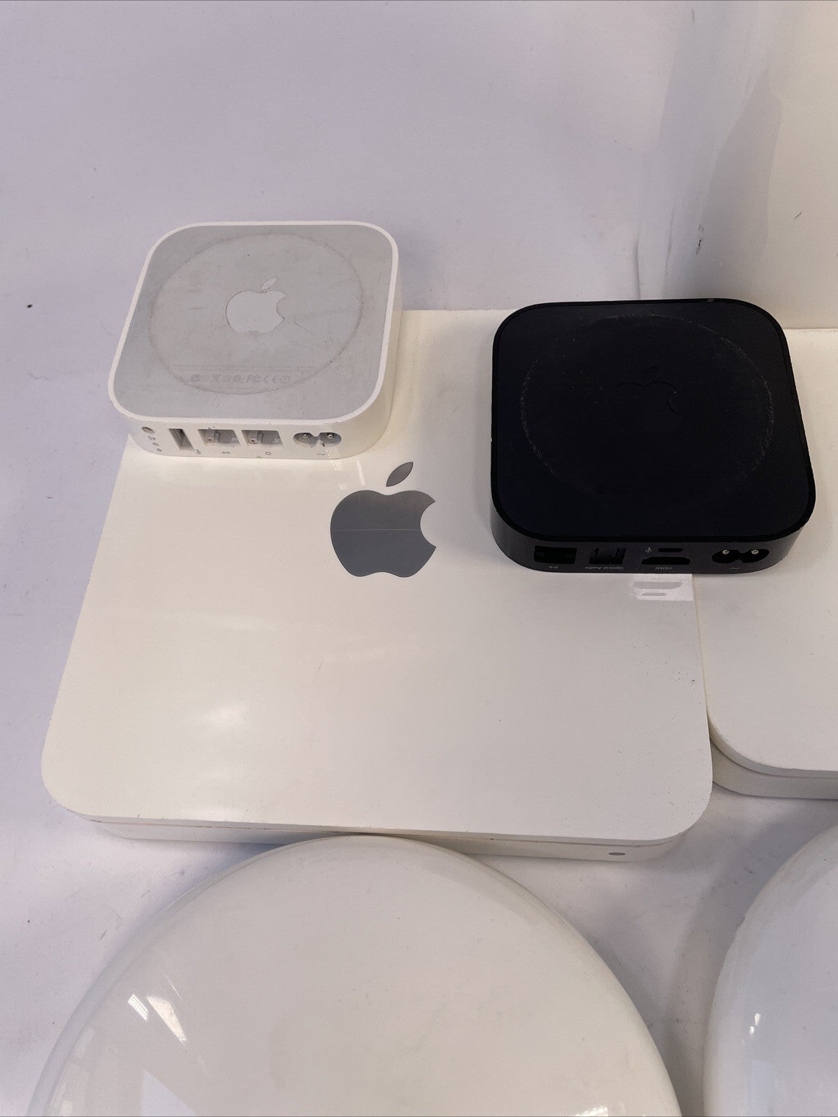 Lot of 7 x Apple Wireless Product Bundle 2 x A1034 A1355 A1378 A1521 A1393 A1354