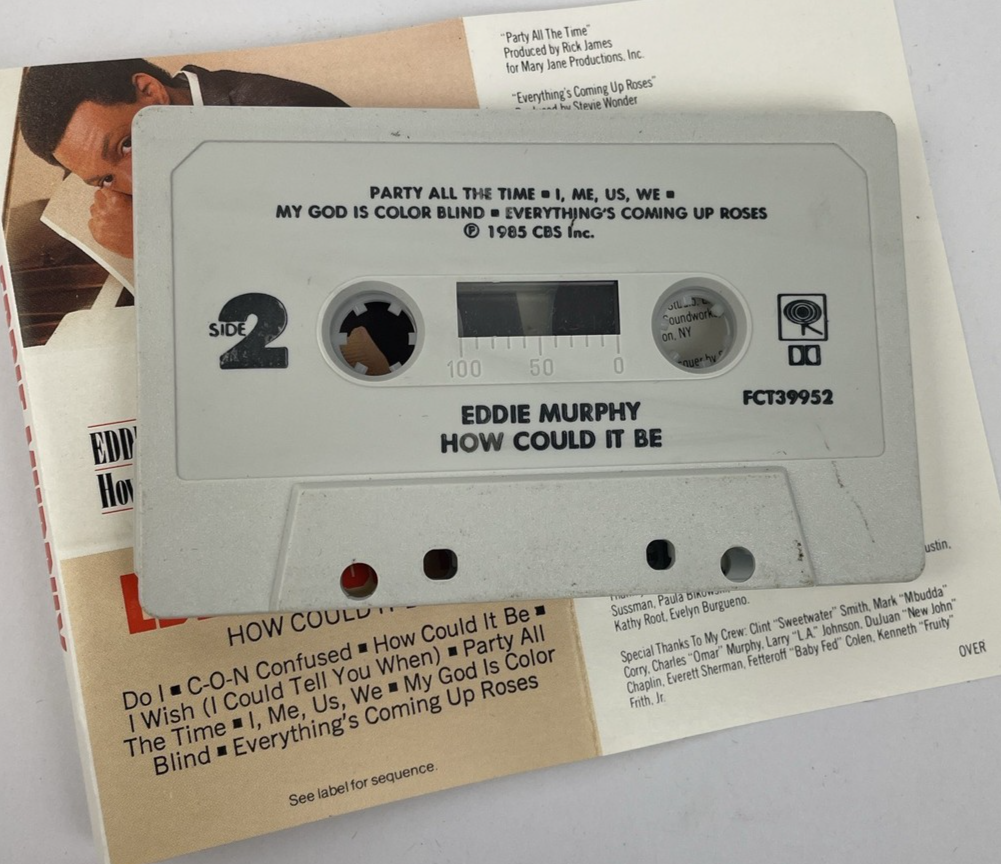 Eddie Murphy - How Could It Be 1985 Cassette My Girl Wants to Party All the Time