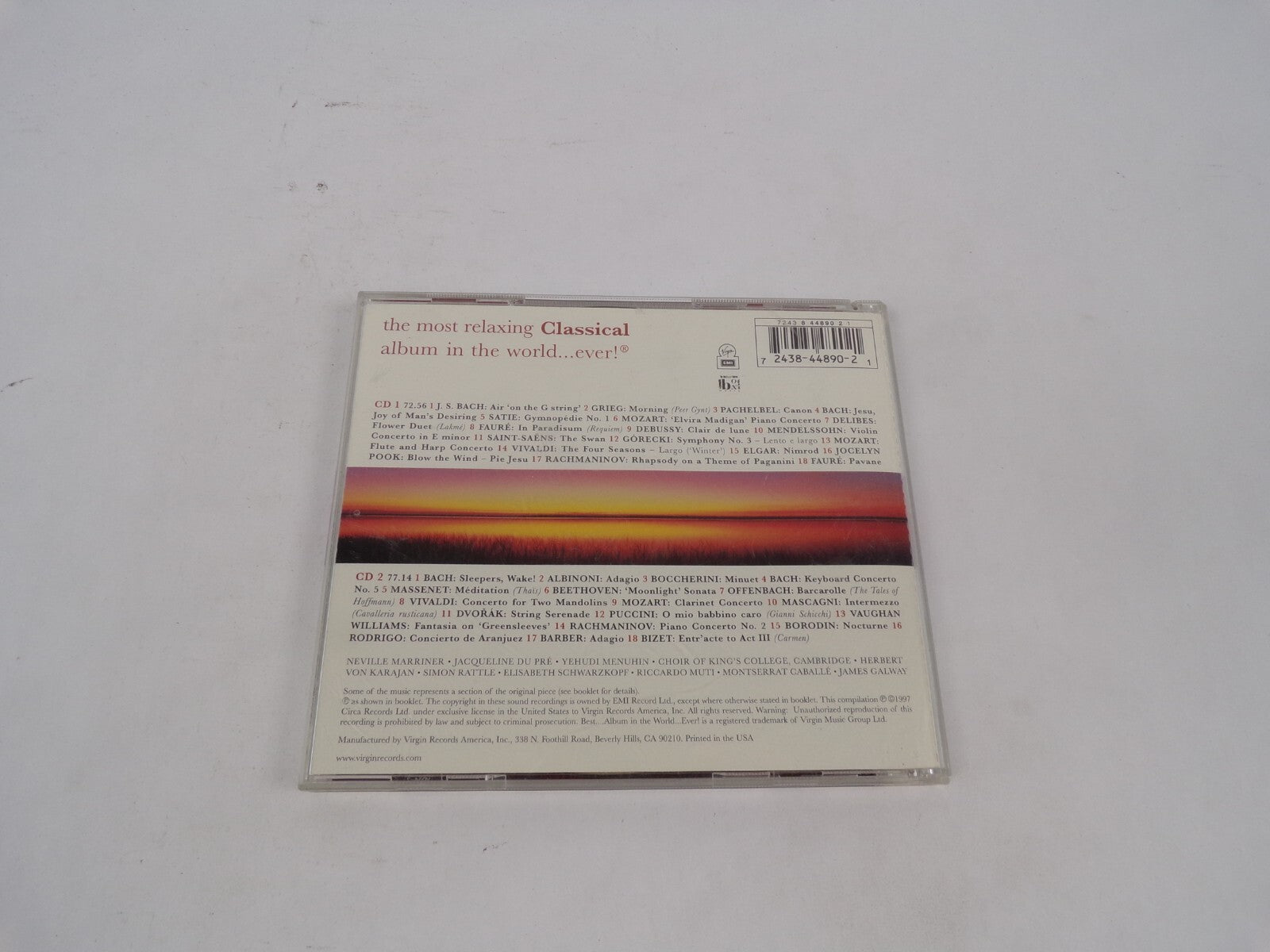 The Most Relaxing Classical Album In The World Ever! Double Compact Disc CD#68
