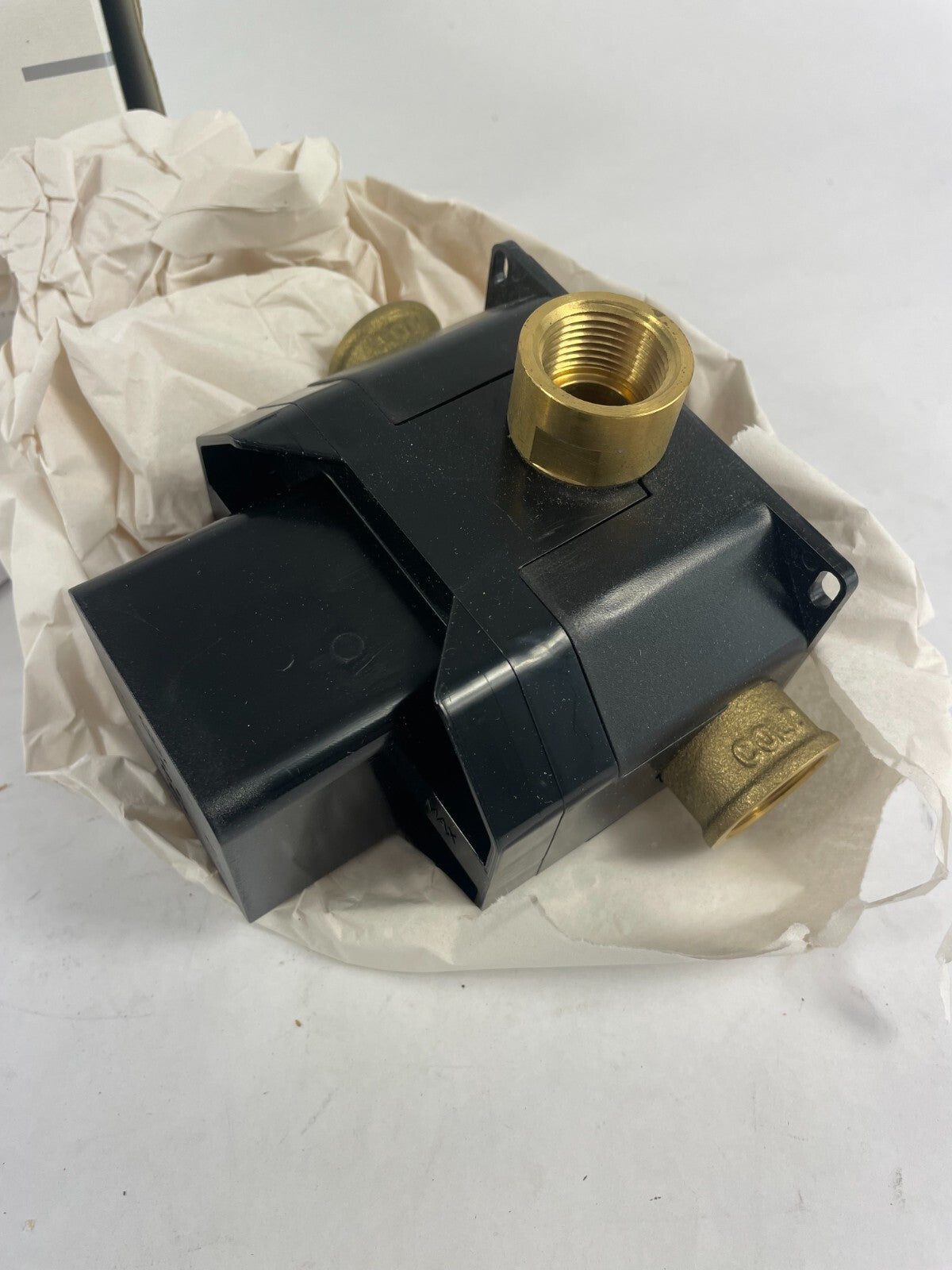 Newform 10877 concealed body thermostatic shower mixer with 3/4 inch brass connections