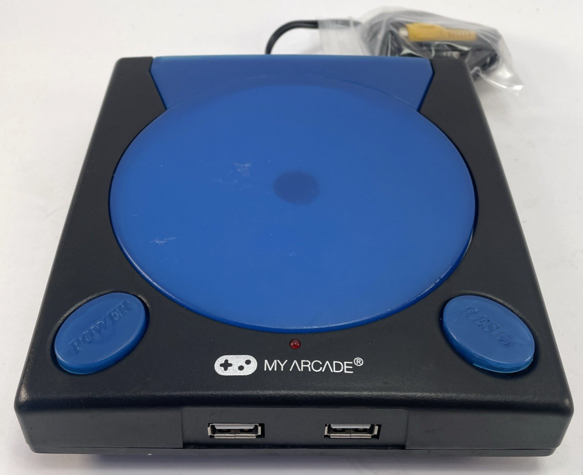My Arcade GameStation Pro DGUN 2558 Black Blue Video Game Home Console