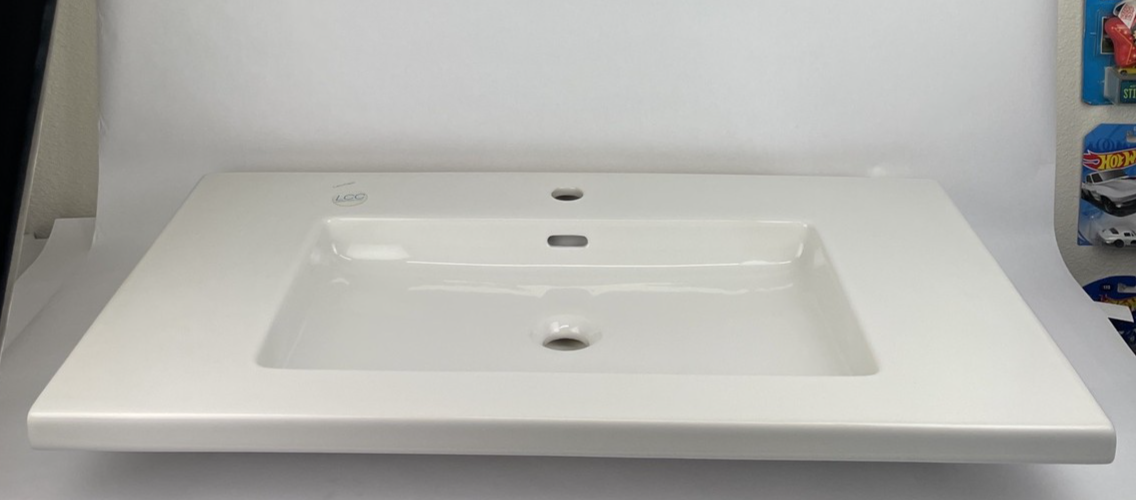 OEM Laufen Designer Washbasin Bathroom Sink EN14688 Austria OD 35.25" x 19" x 5"
