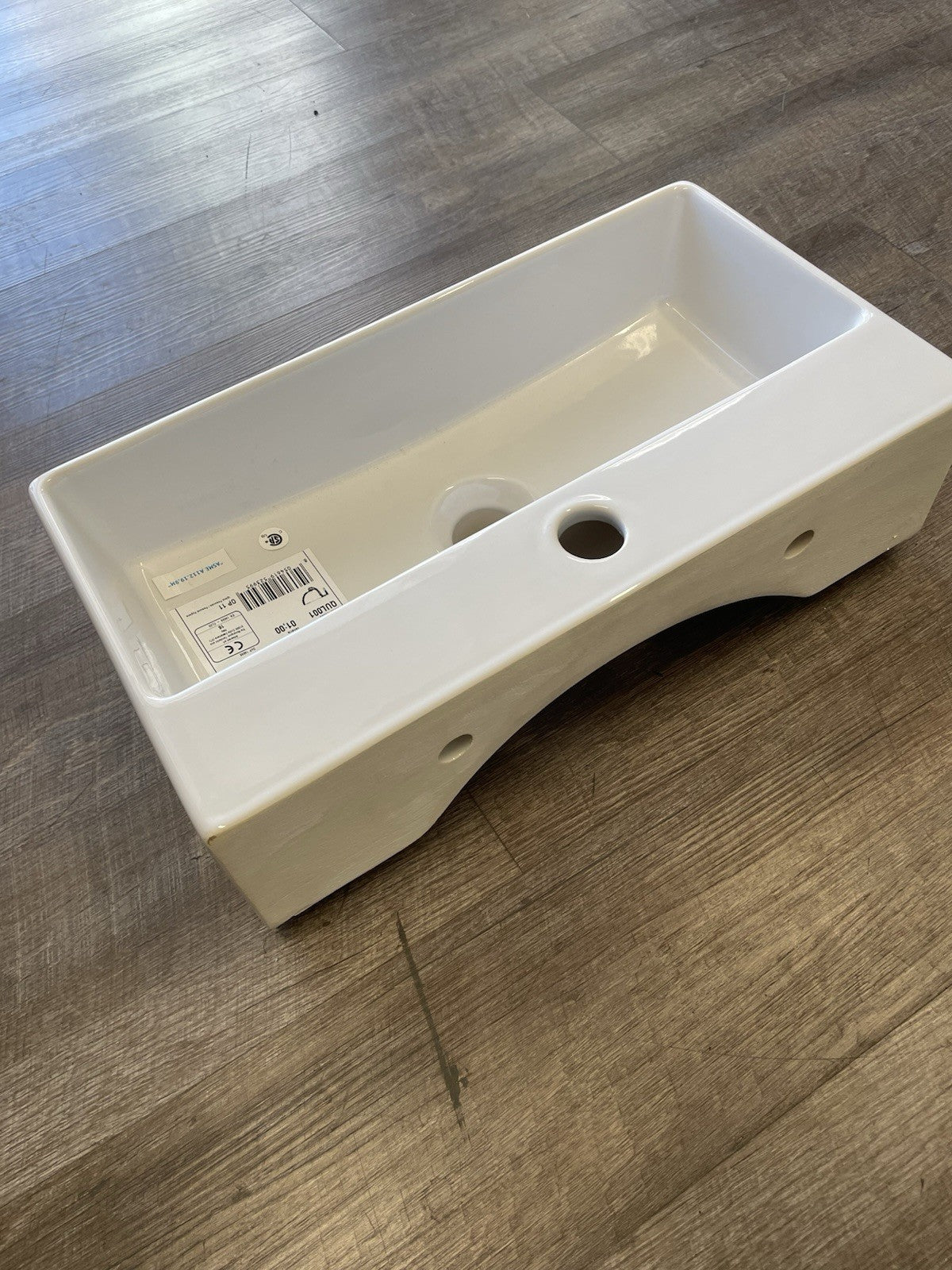 Artceram Quadro 27 wall or countertop sink QUL001 Glossy Bathroom Water Basin