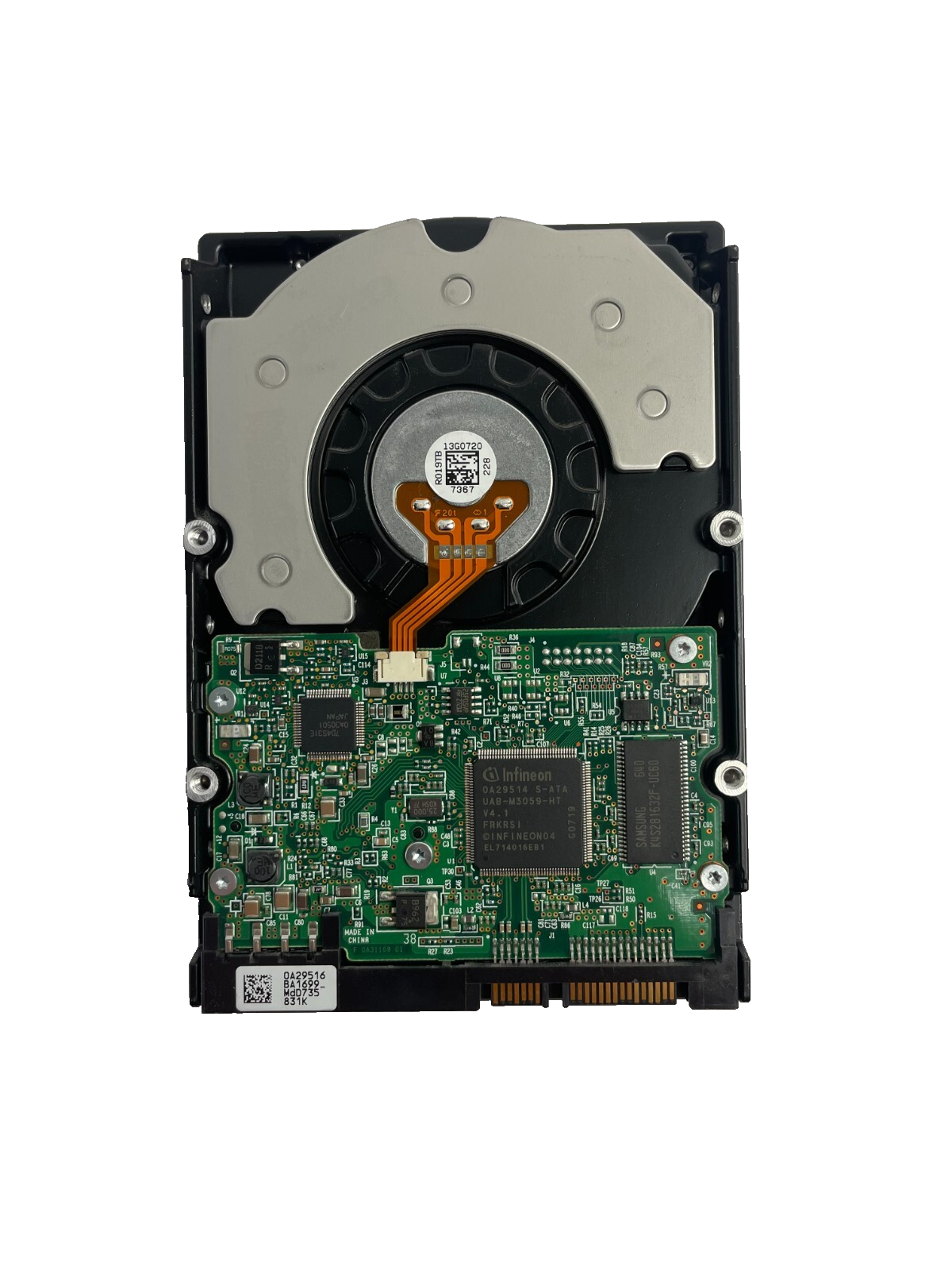 Hitachi Deskstar Model HDS725050KLA360 500GB 7200RPM Hard Disc Drive Cache 16 MB