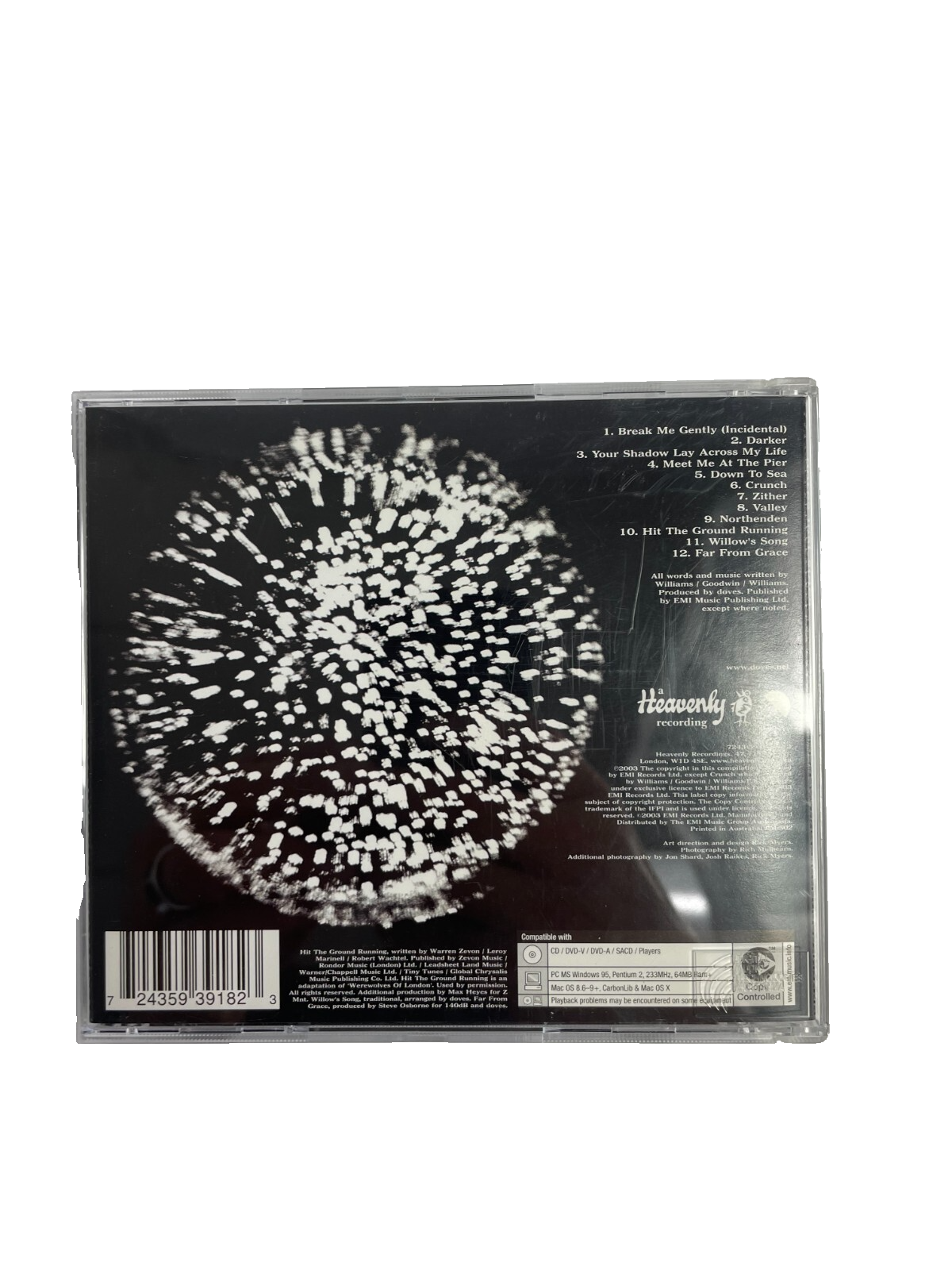 Doves Lost Sides Break Me Gently Darker Your Shadow Lay Across My Life CD#10