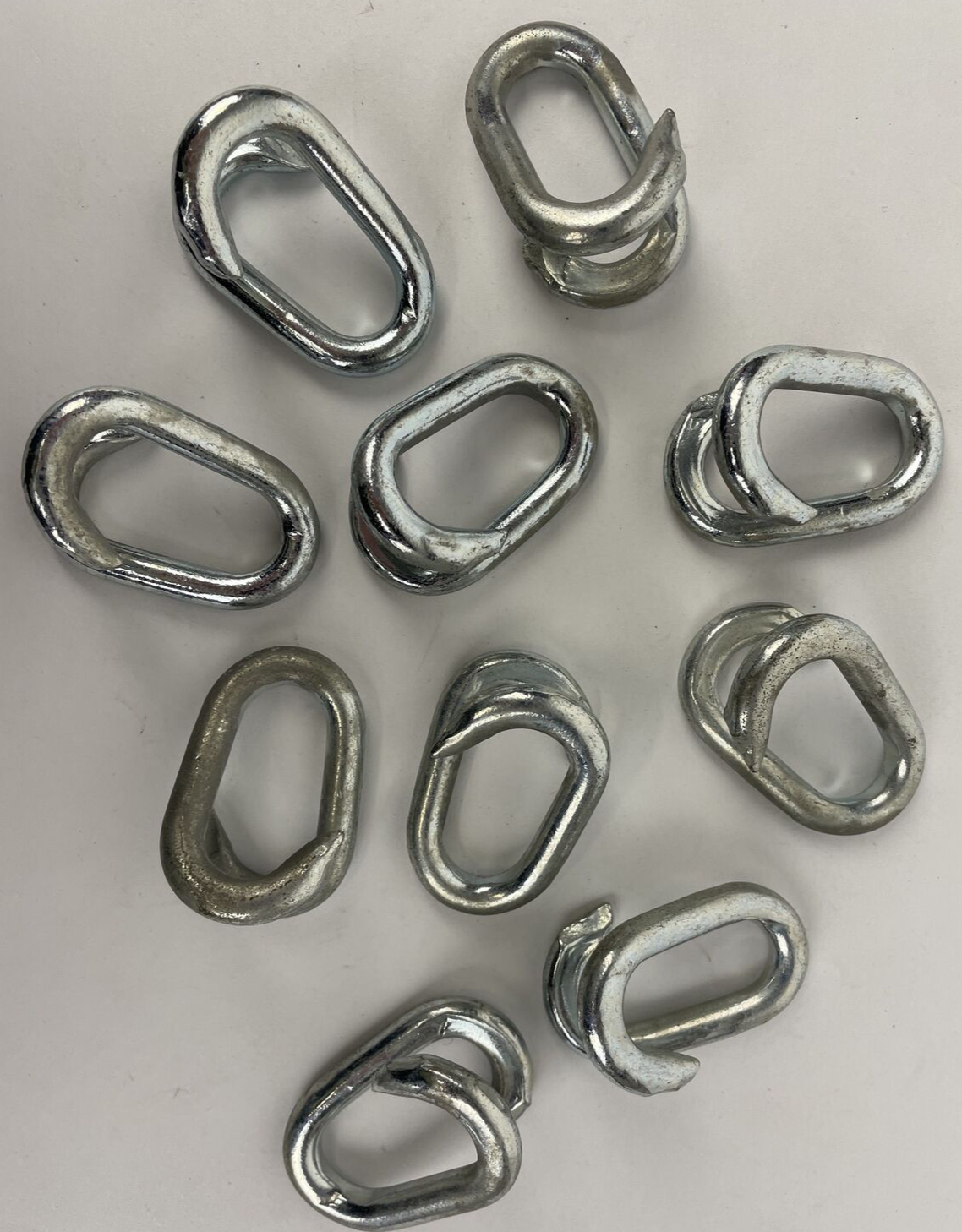 Campbell Chain Zinc-Plated T5950924 Steel Lap Link 1250lb 3/8" 1-5/8"
