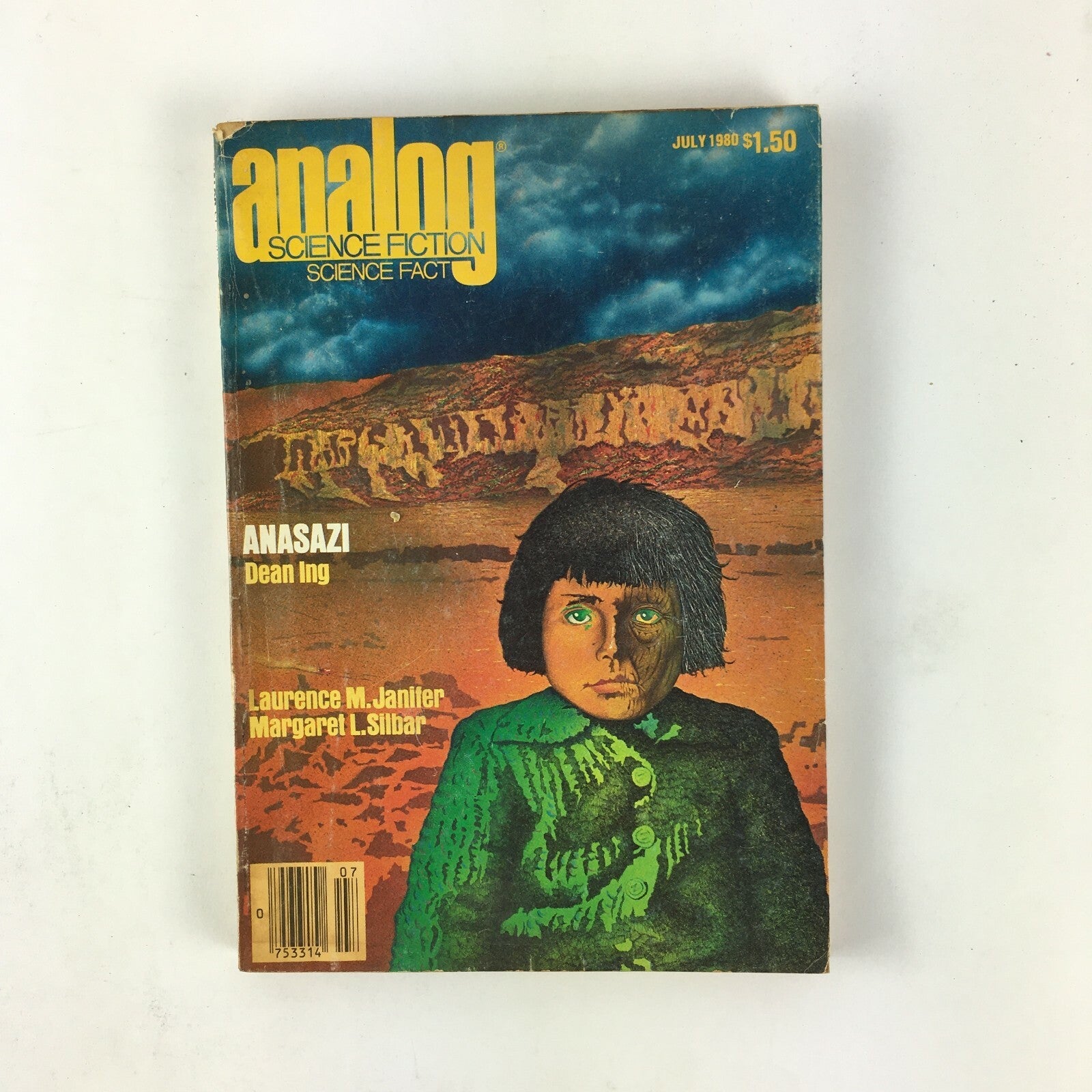July 1980 Analog Science Fiction Fact Magazine Anasazi DeanIng Margaret L.Silbar