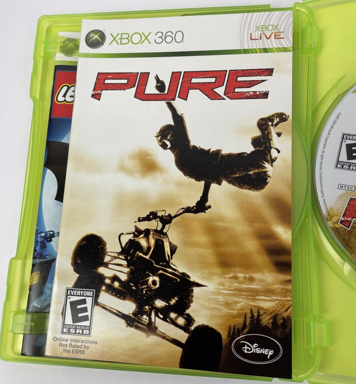 LEGO Batman : The Videogame / Pure 4 Wheel MC Quadrunner - Xbox 360 Game NTSC