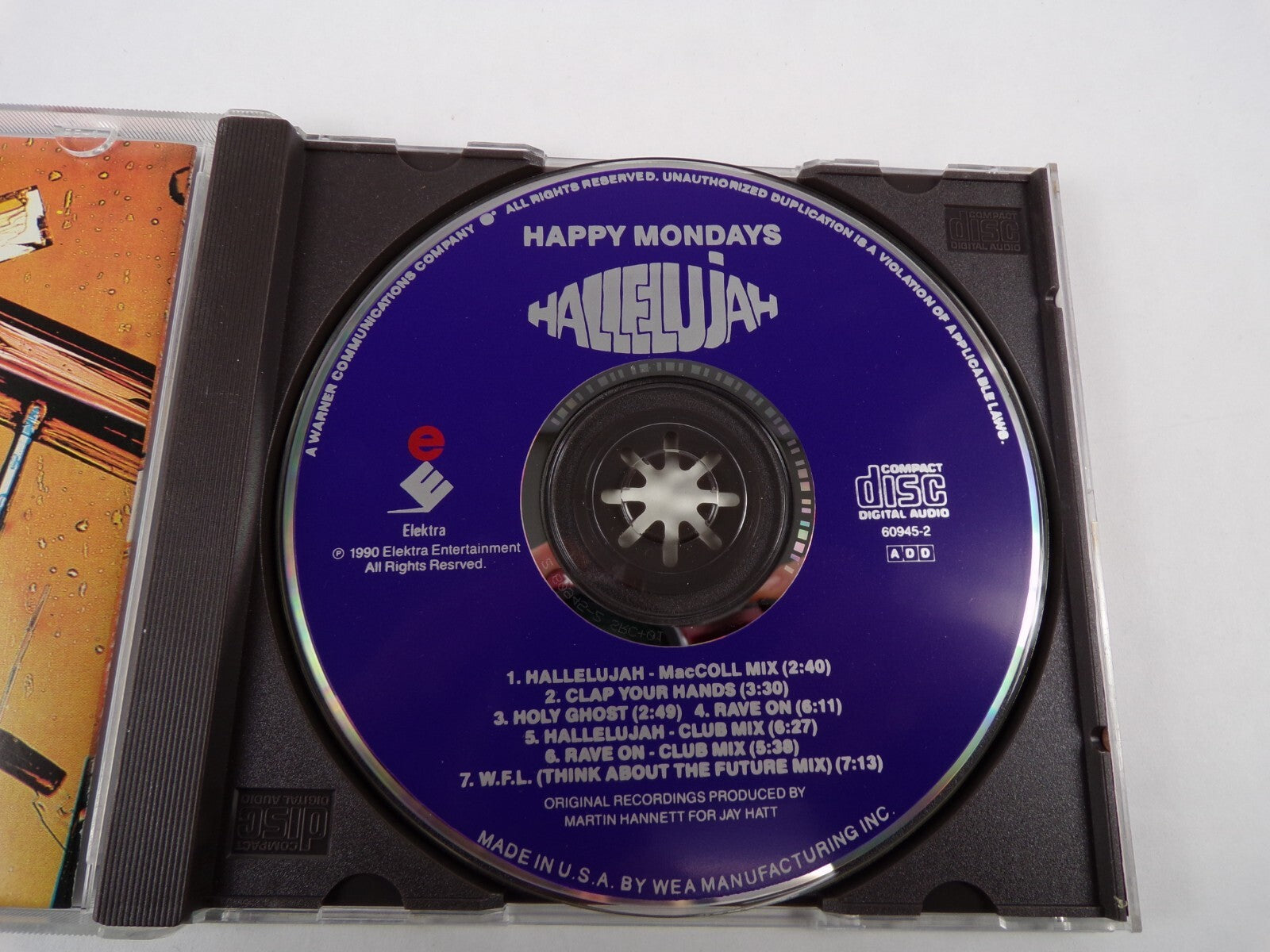 Happy Mondays Hallelujah Maccoll Mix Clap Your Hands Rave On Club Mix CD#58