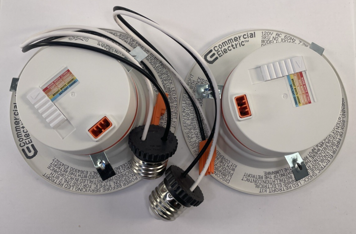Lot of 2 x 4" C. E. LED Color Changing Recessed Trim Light Model NS01cA07ER1-259