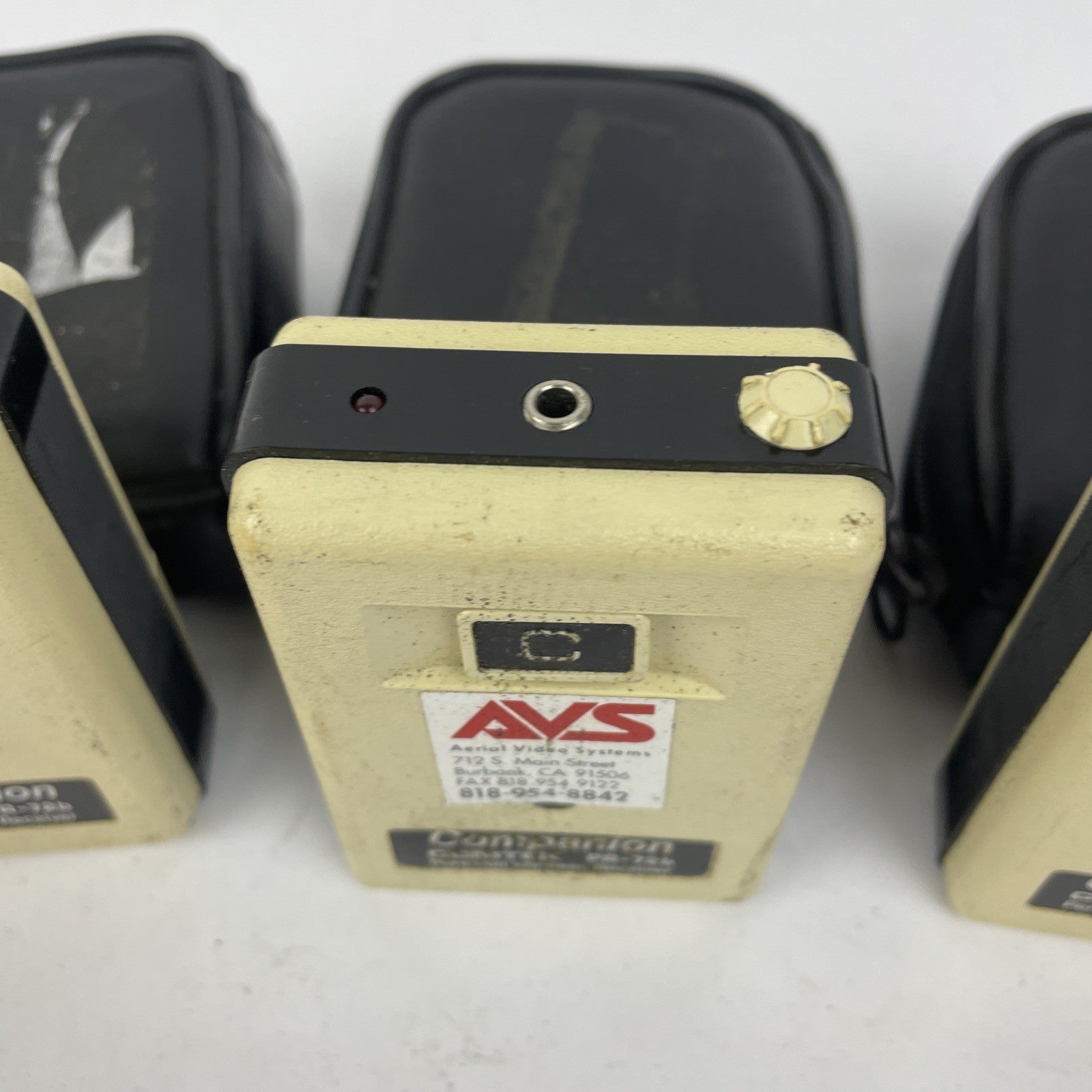 5 x Comtek PR-72b Personal Receiver Zipper Case Belt Clip PR 72b Comtek Receiver