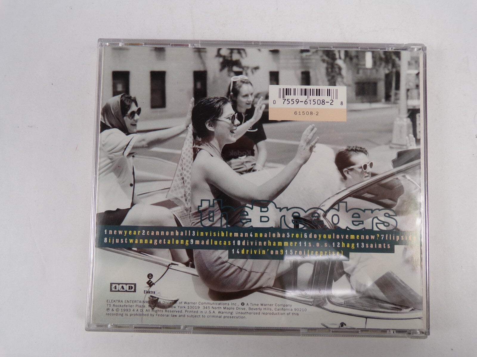 The Breeders Last Splash CD #31