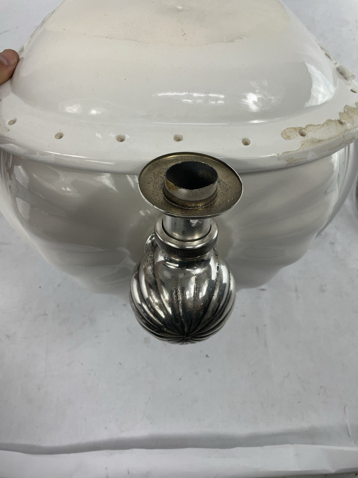 Herbeau Vieux Rouen Bathroom Sink Lavabo Niche Earthenware Wall Fountain