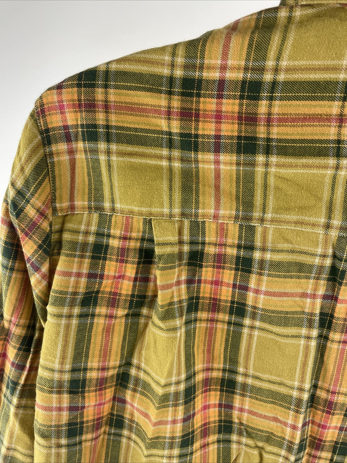 Liz Claiborne LizSport Petite Plaid Button-Up Shirt Women's Size M Long Sleeve