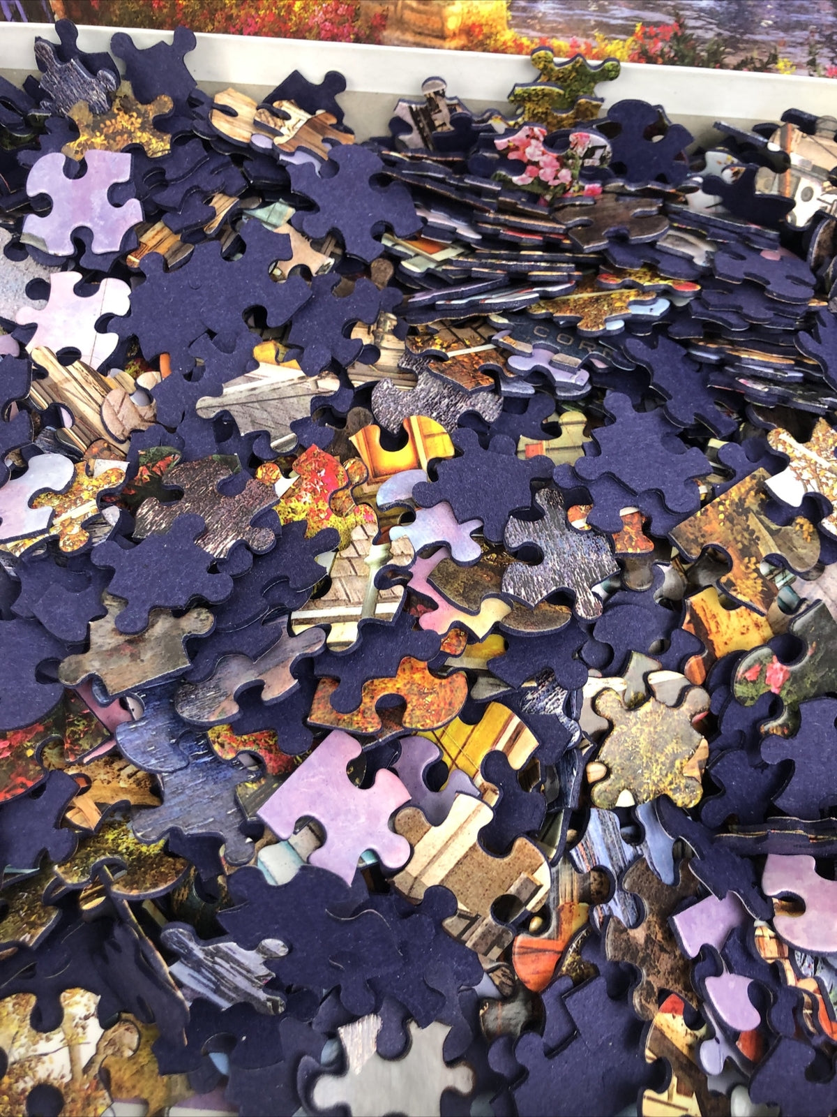 White Mountain Puzzle ~ HARBOR EVENING 1000 Pieces - 24" x 30" Made in the USA