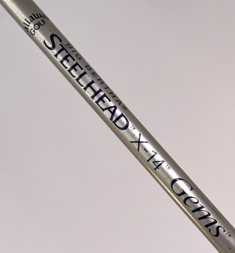 Callaway Steelhead X-14 Single 6 iron Graphite GEMS Ladies flex RH 36" OG Grip