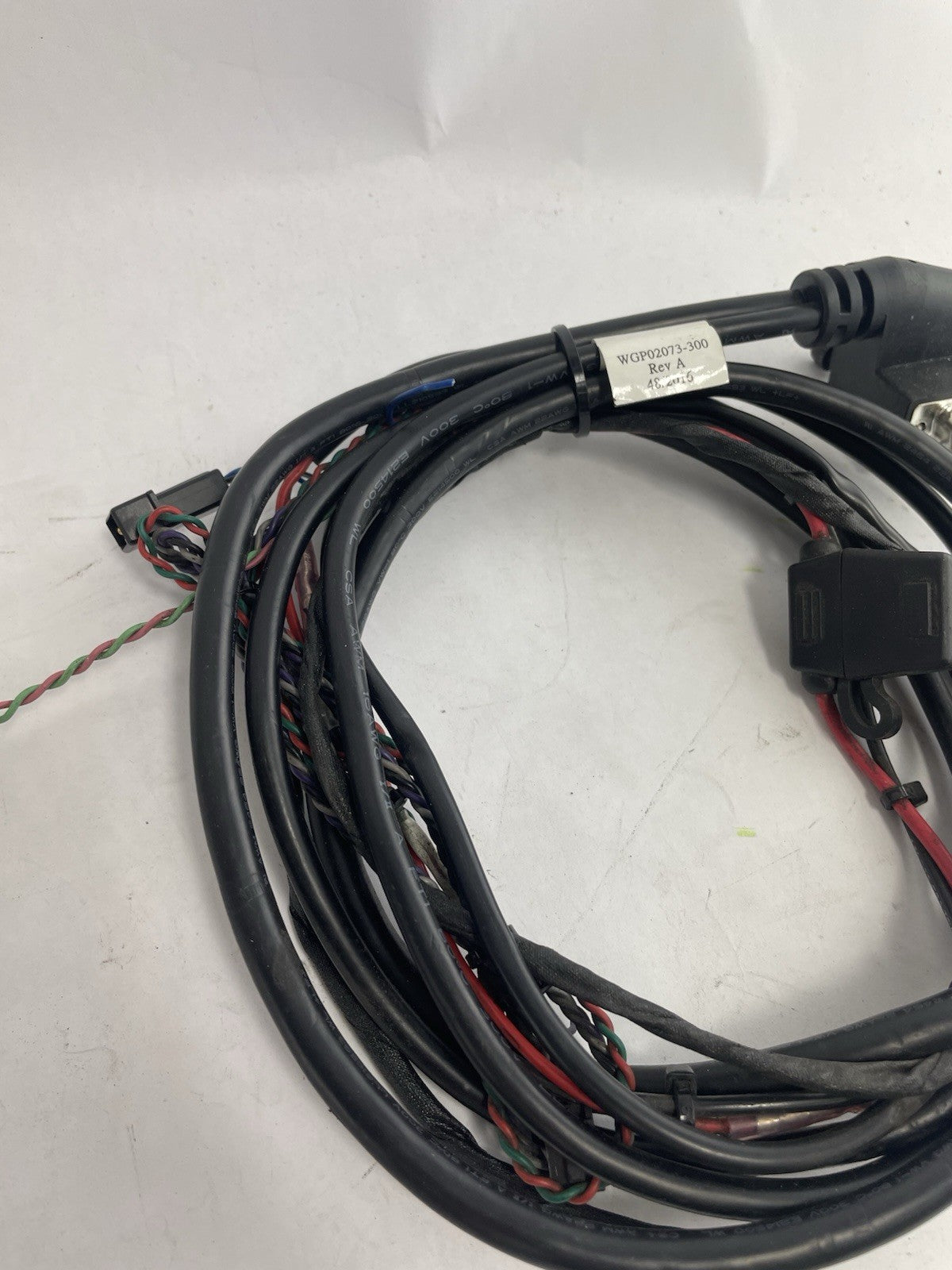 WatchGuard WGP02073-300-TT Power Harness for 4RE In-Vehicle Video Recording 6"