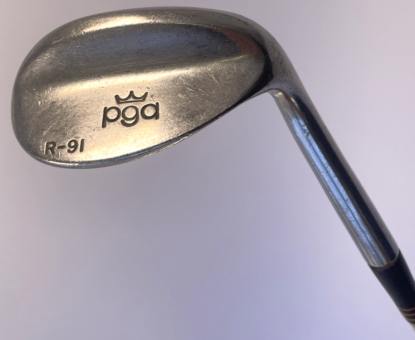 PGA R-91 Sand Wedge Steel Shaft W Flex Grooved Face Golf Club 35.5" GP Tour Wrap