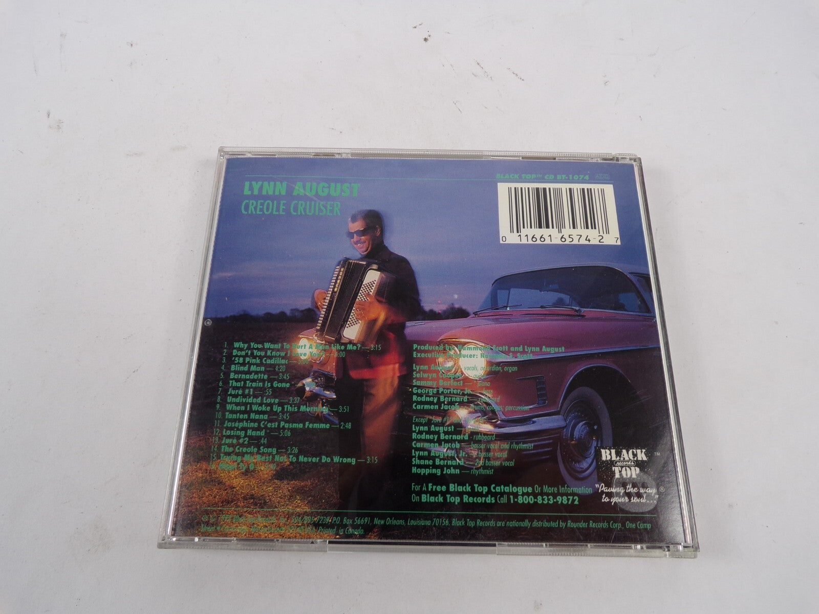 Lynn August Creole Cruiser Black Top Why You Want To Murt A Man Like Me CD#16