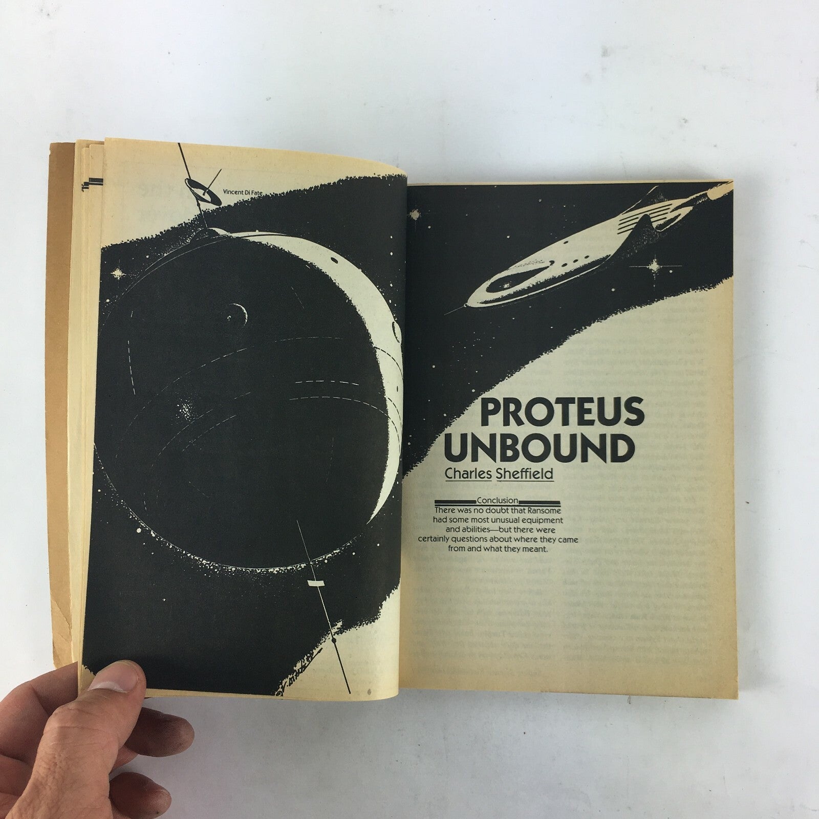 November 1988 Analog Science Fact Magazine Charles Sheffield Proteus Unbound