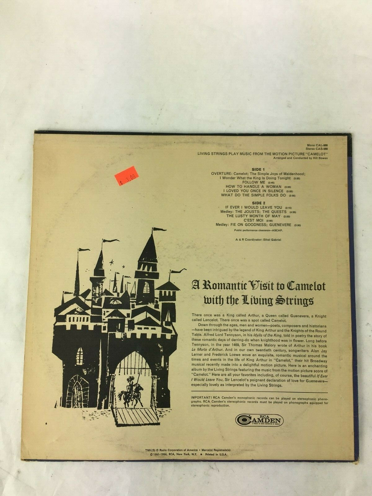 A Romantic Visit to Camelot with the LivingStrings