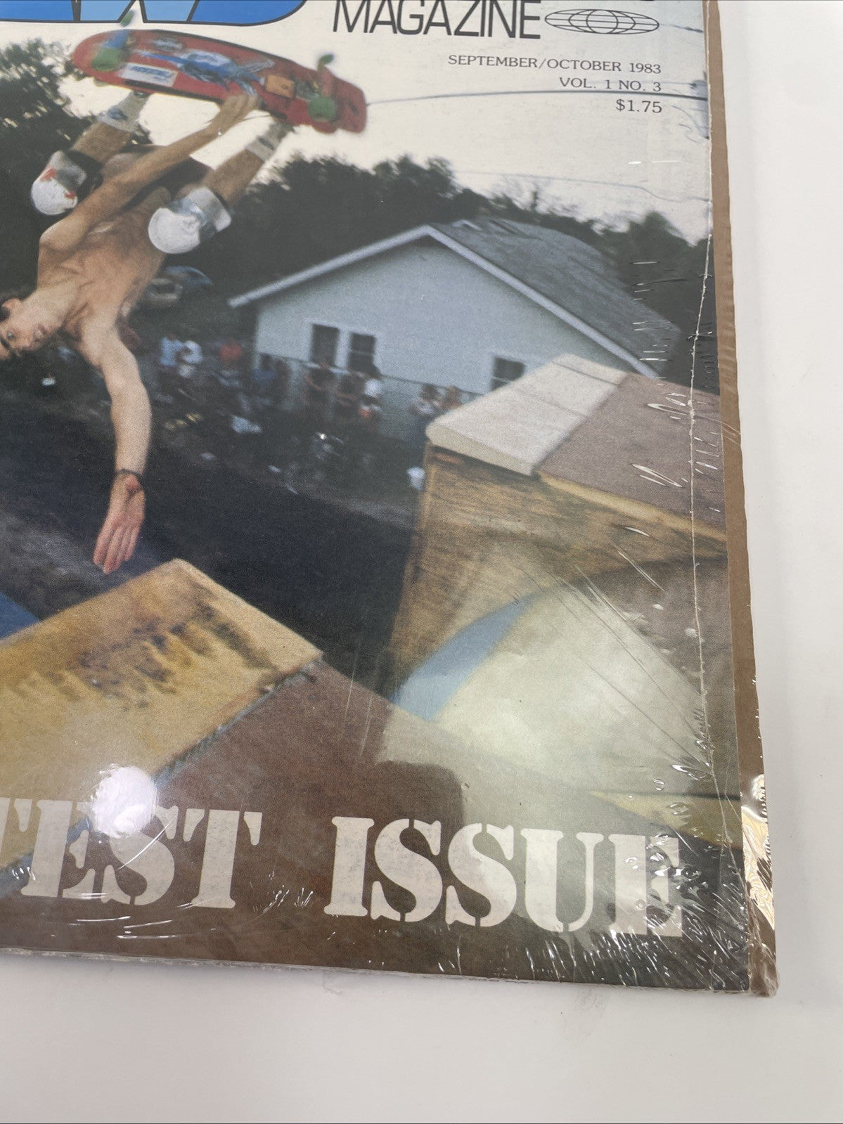 1983 Trans-World Skateboarding Magazine Third Issue Vol 1 No 3 Lance Mountain
