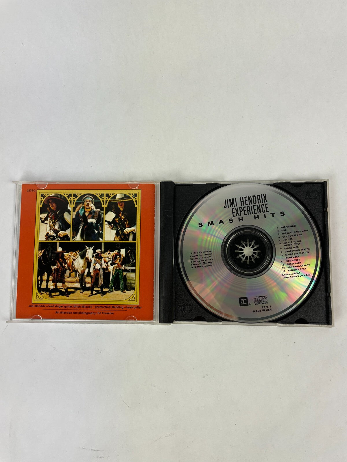 Jimi Hendrix Experience Smash Hits CD #4