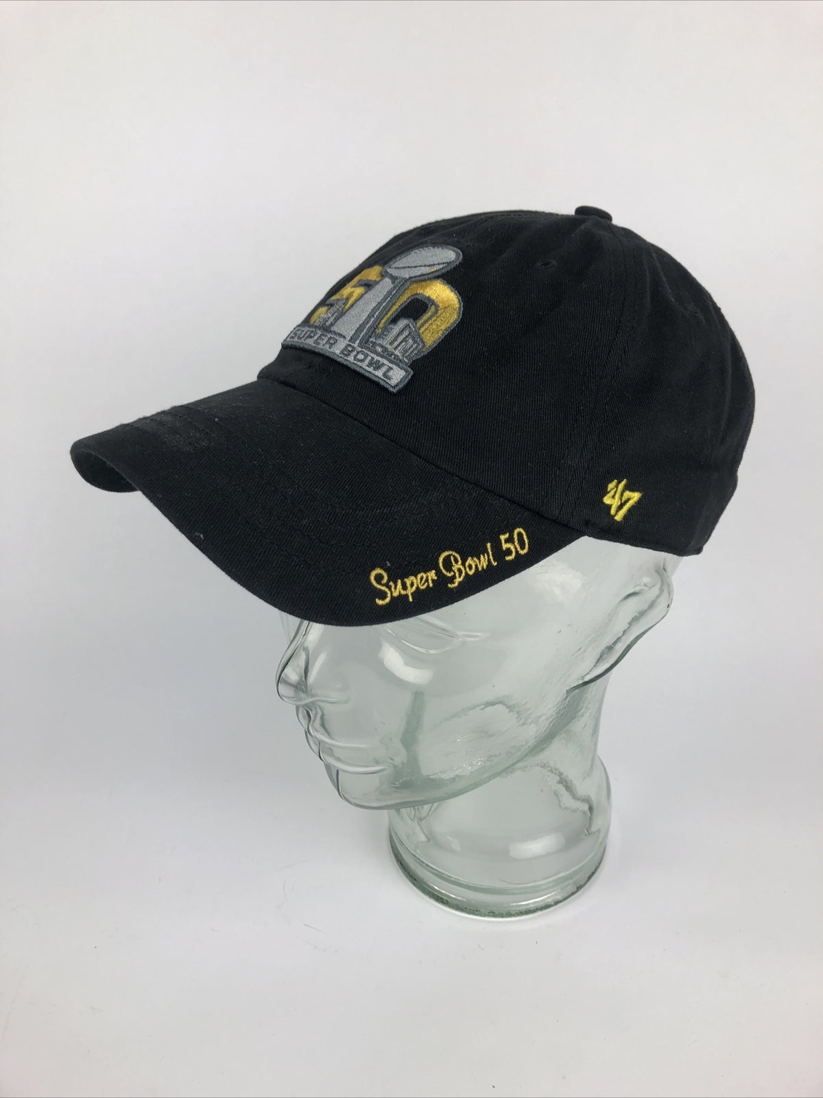 NFL Super Bowl 50 Forty Seven Brand Adjustable Hat Cap - Rare * Free Shipping