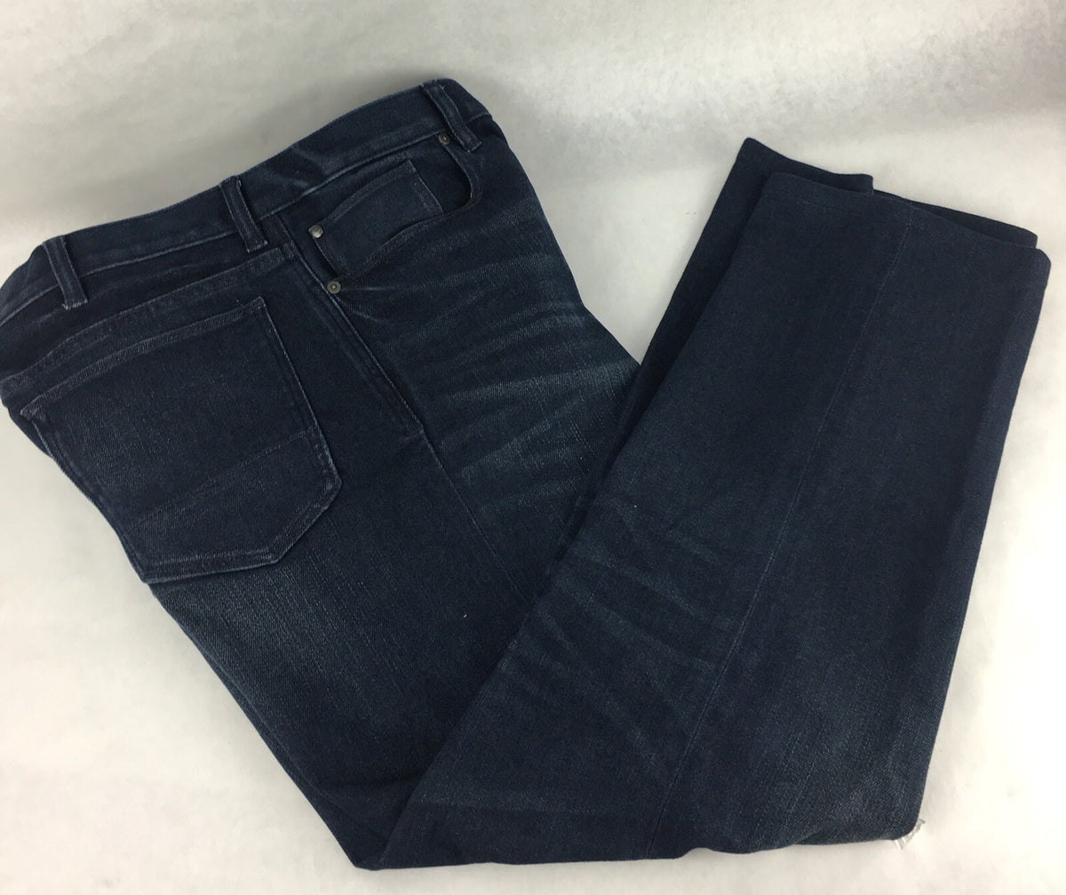 Banana Republic Mens Jeans The Traveler Slim 38x32 Blue Wash