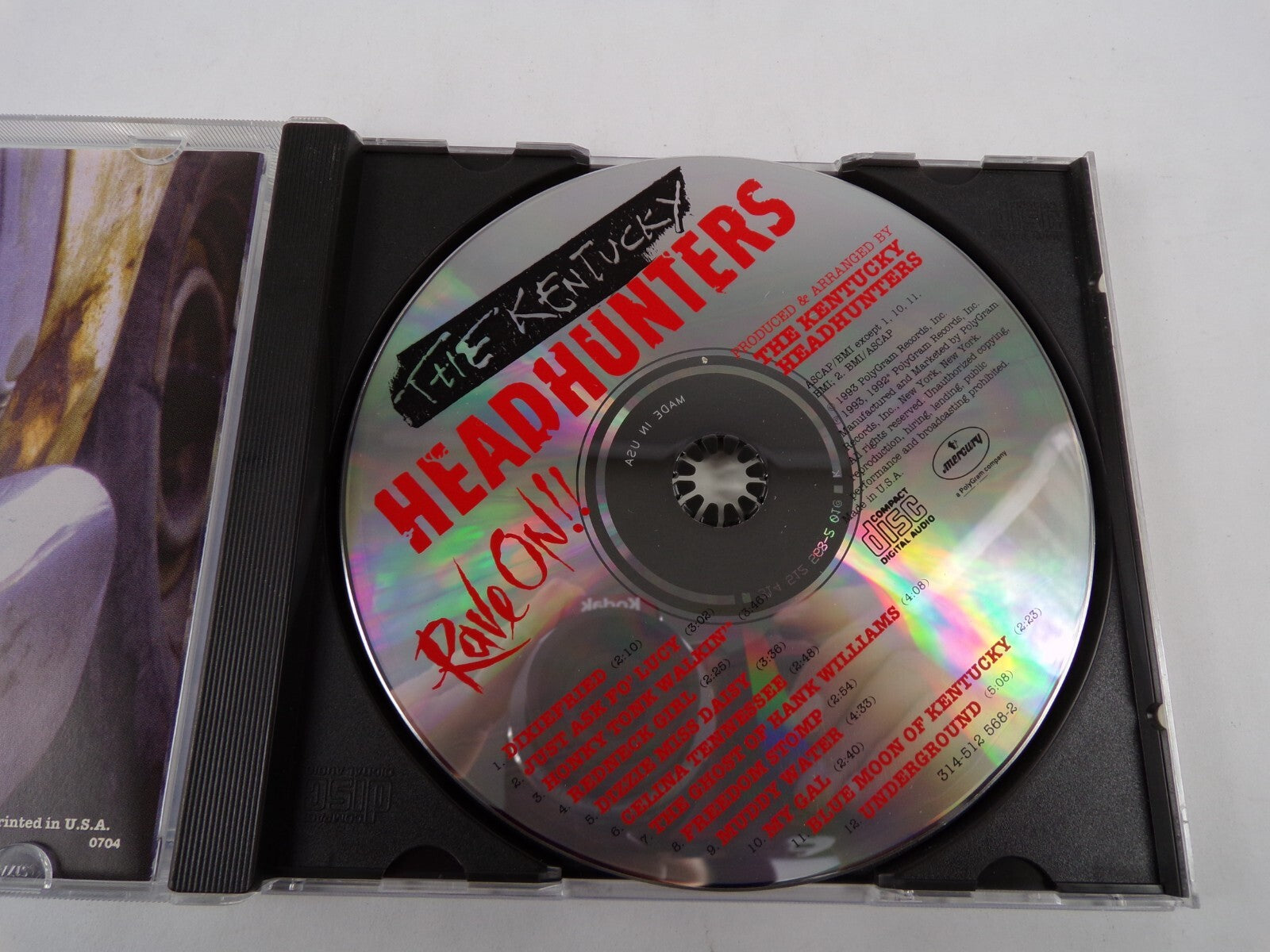 The Kentucky Headhunters Rave On Dixiefried Just Ask Fo Lucy My Gal CD#60