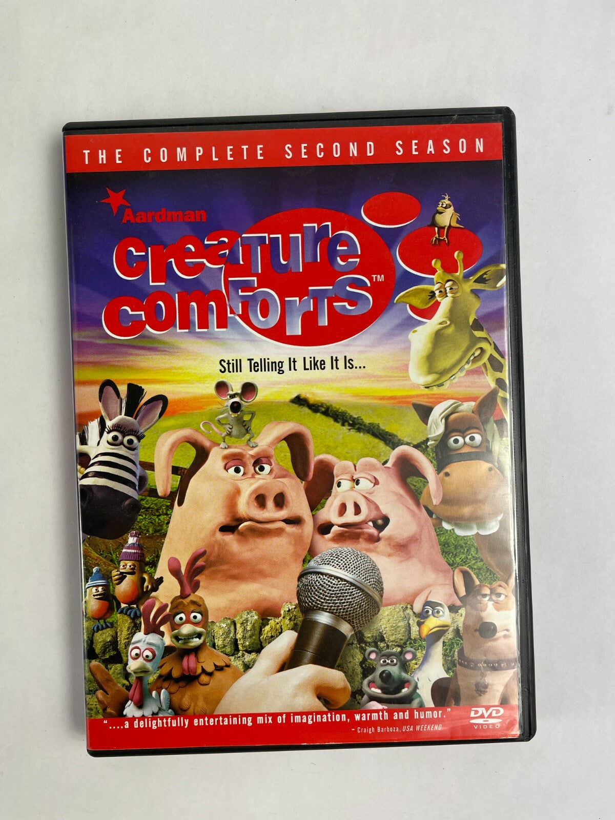" Creature Comforts " Still Telling It Like It Is - Second Season DVD Movie MINT