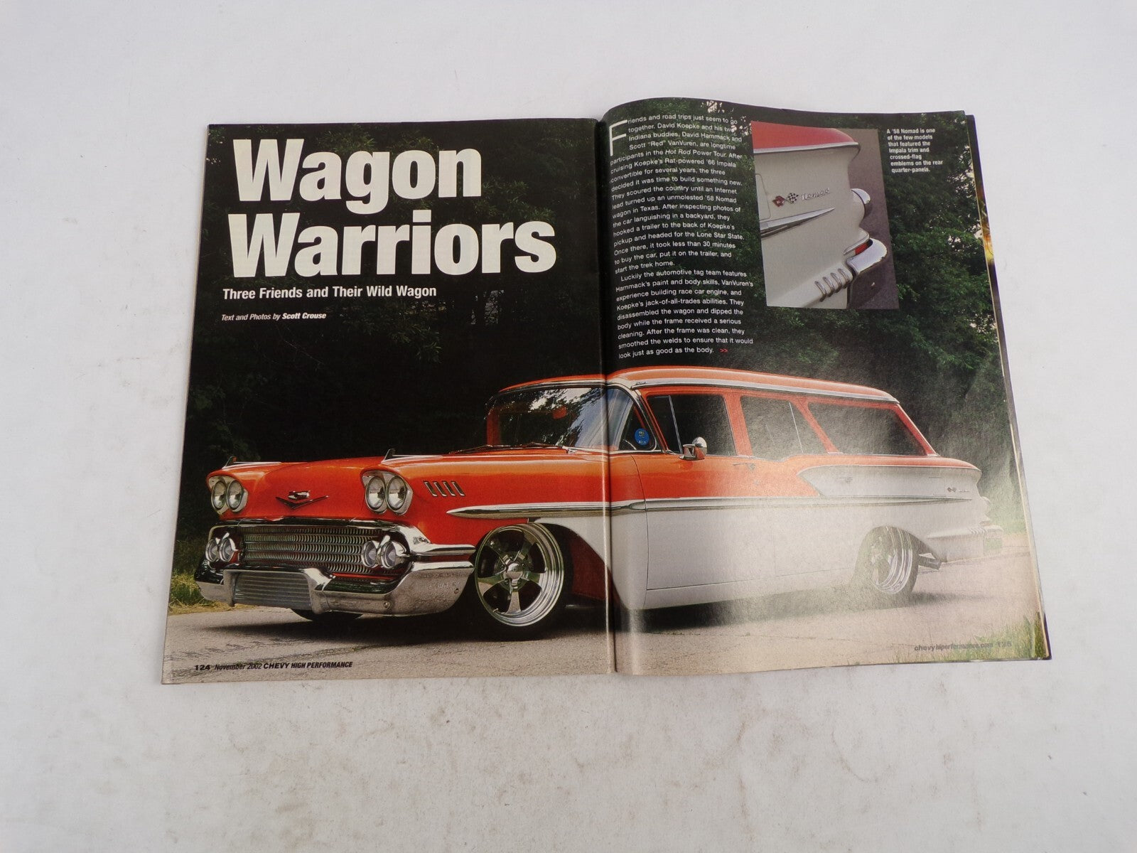 November 2002 Chevy High Performance Rookie Tech Torque Monster Crate 454: 465hp