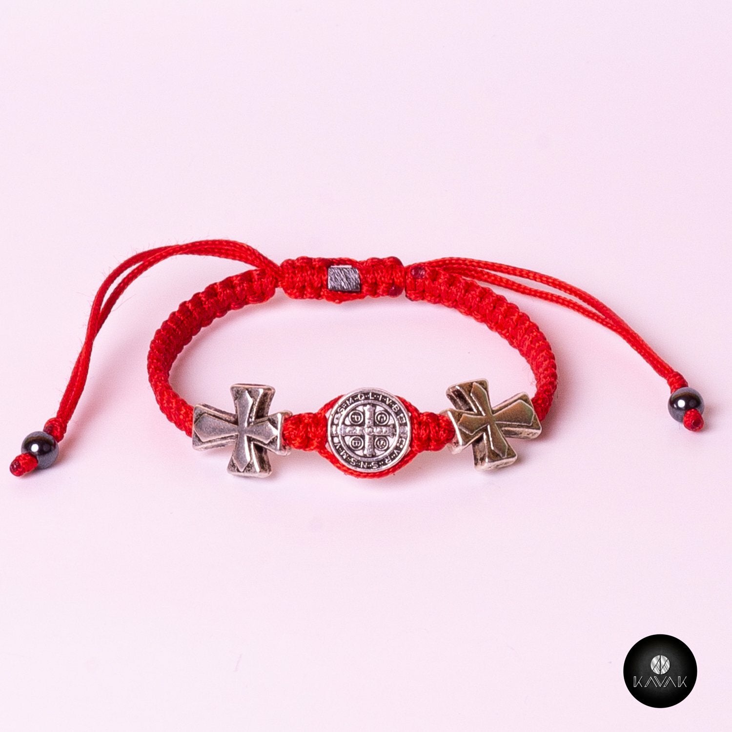 Kavak - Handmade Girl Peaceful Cruz Adjustable Women's Bracelet