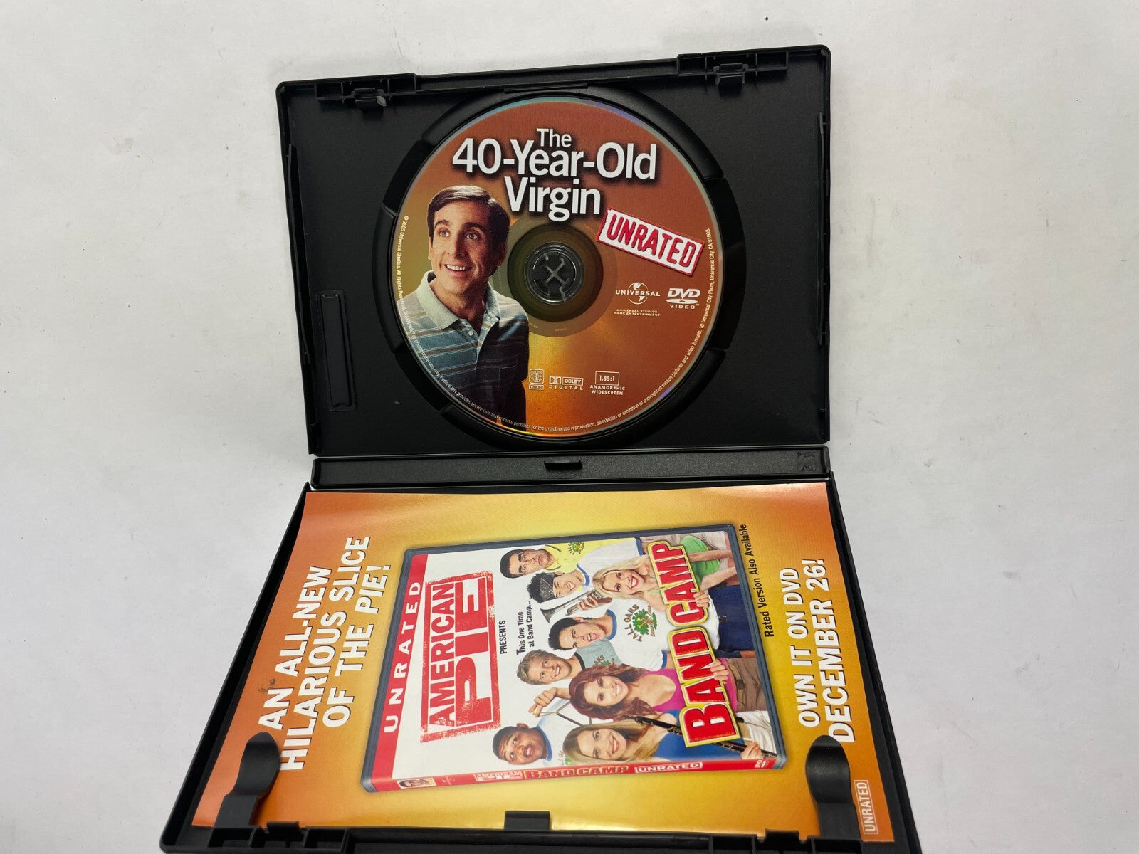 The 40 Year Old Virgin Unrated Now Lasts 17 Minutes Longer DVD Movie