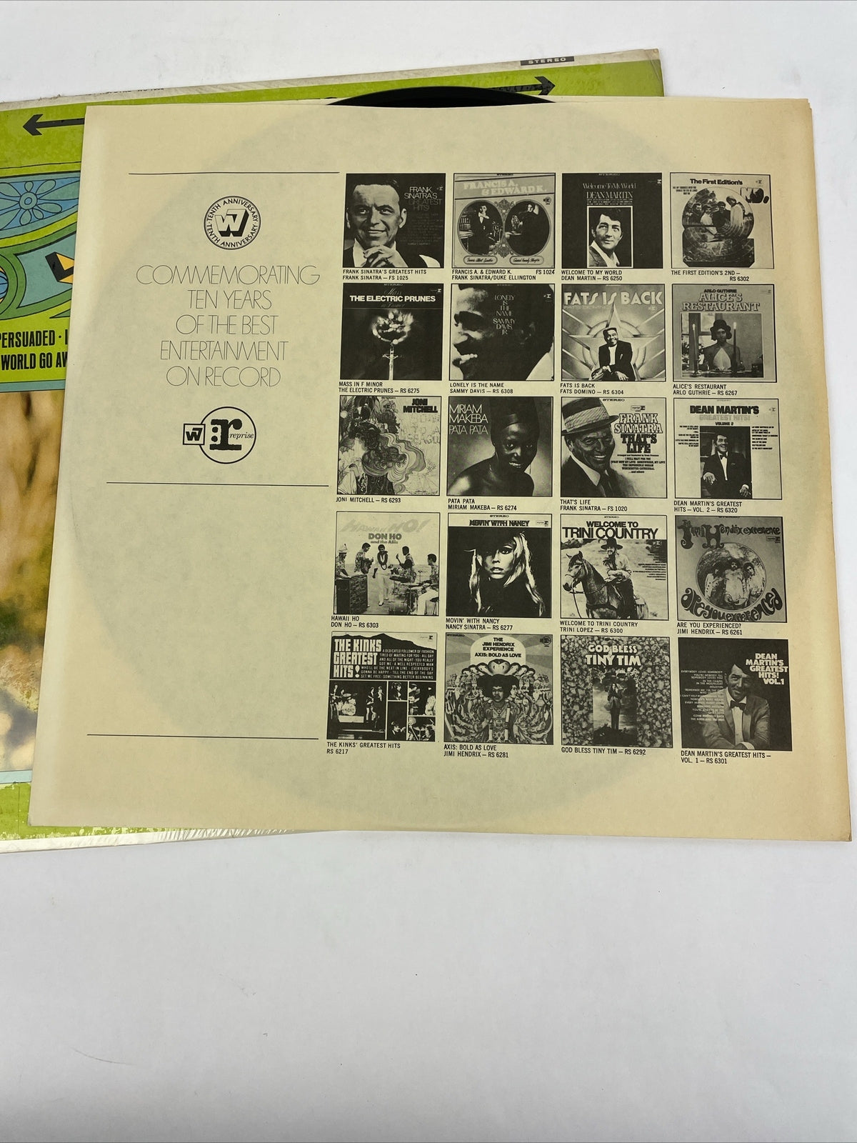 Leroy Van Dyke Country Hits Vinyl LP record Warner Bros 1652 MONO