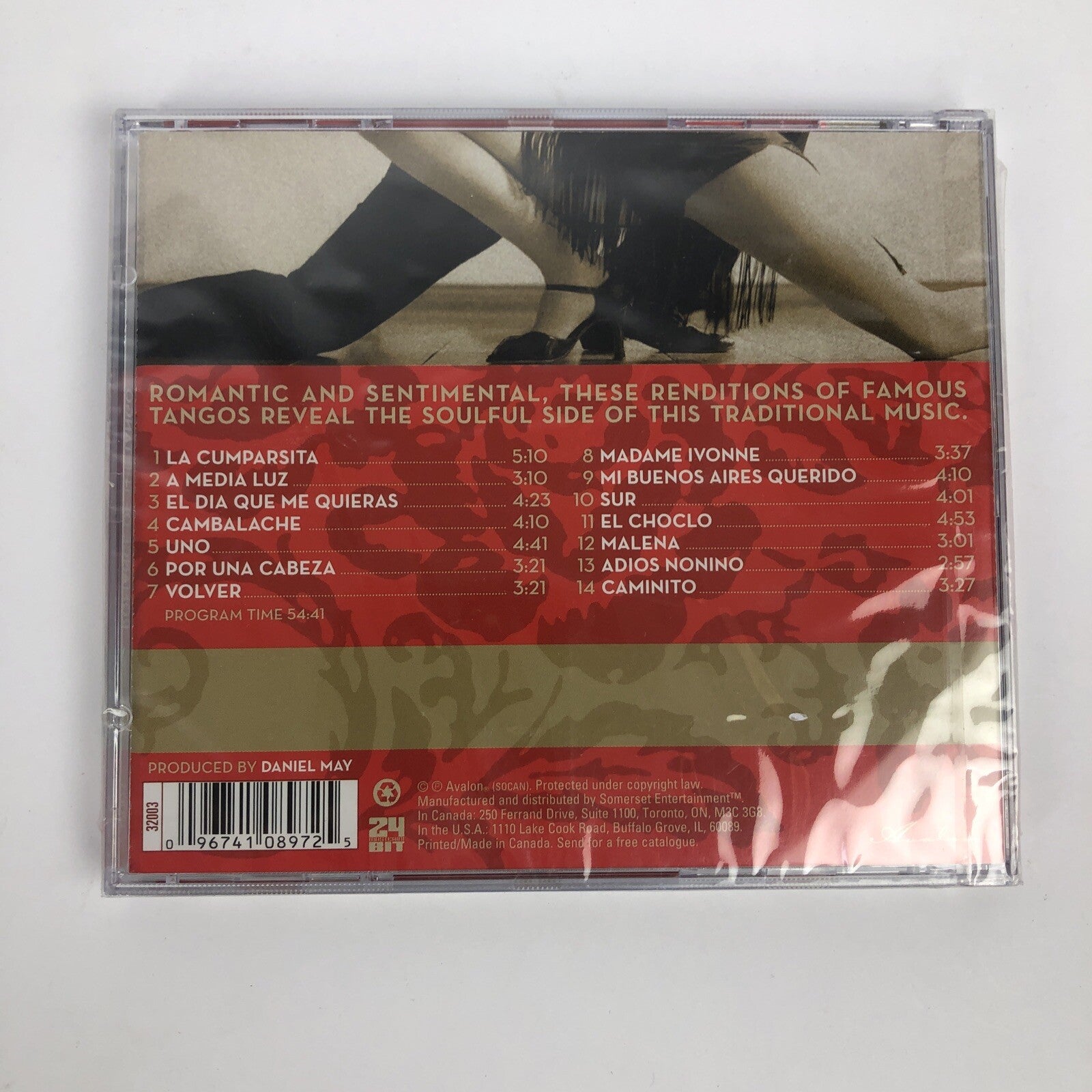 New Romance of the Tango by Daniel May (CD, Oct-2006, Avalon Records) Sealed