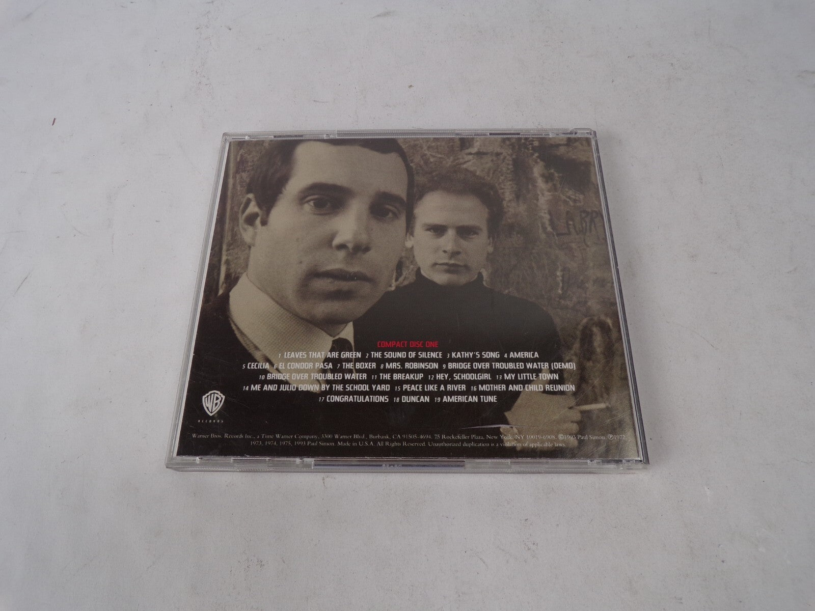 Foreigner Leaves That Are Green The Sound Of Silence Kathy's Song America CD#62