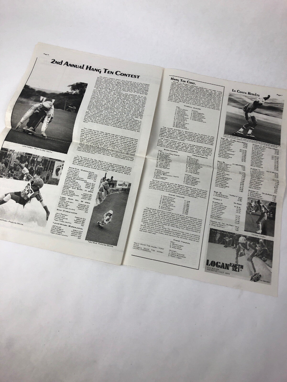 Rare 1970’s Skateboarding Media - National Skateboard Review - Tony Alva Cover