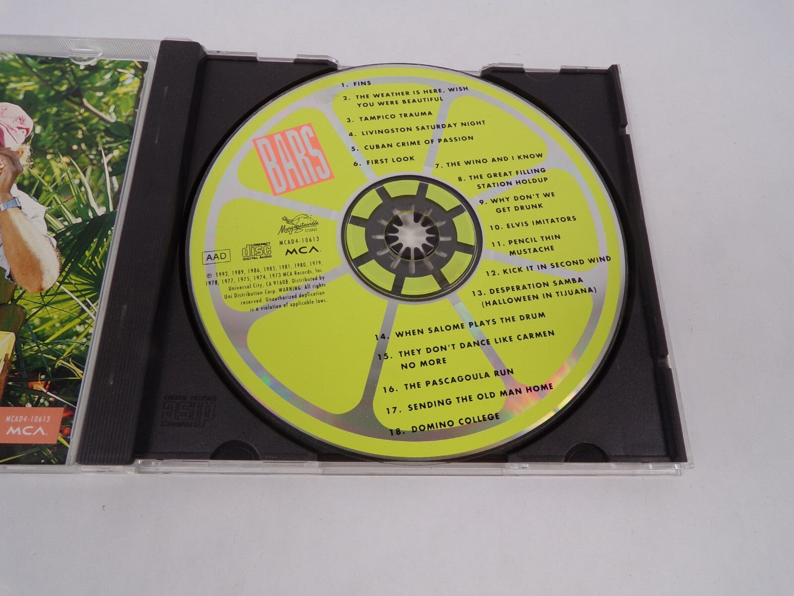 Bars The Weather is Here Wish You Were Beautiful Tampico Trauma Elvis CD#63